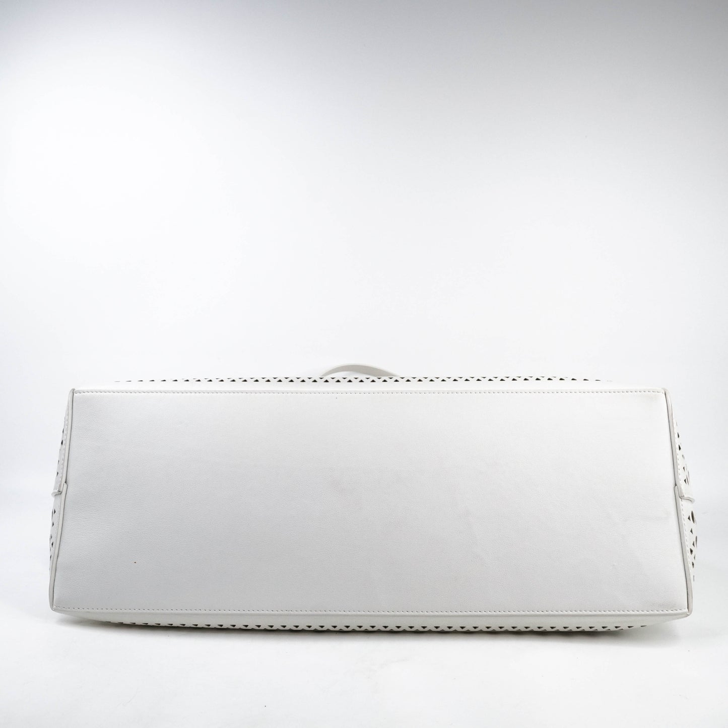 Alaia Neo Vienne Soft Calfskin (Tote White)