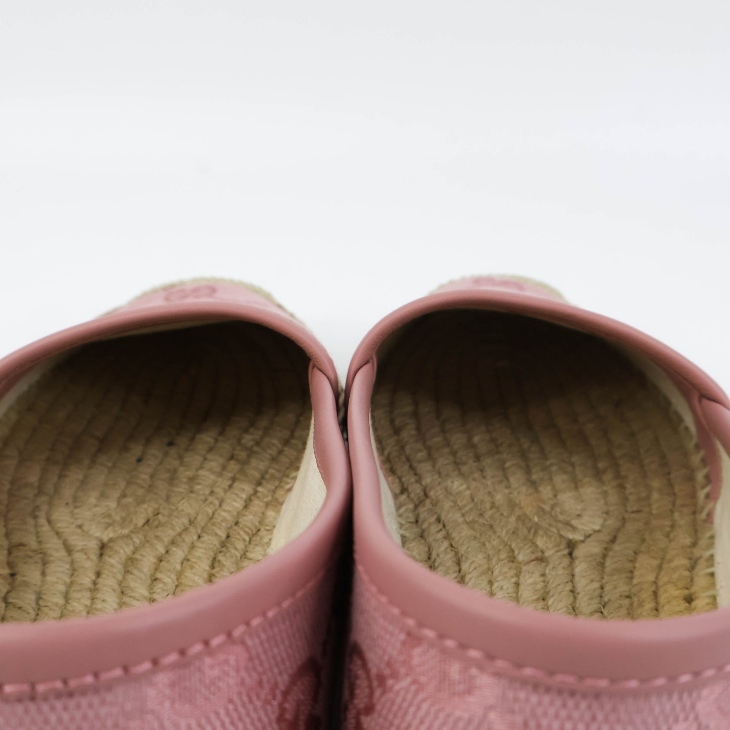 Gucci Espadrilles Canvas Pink 34.5