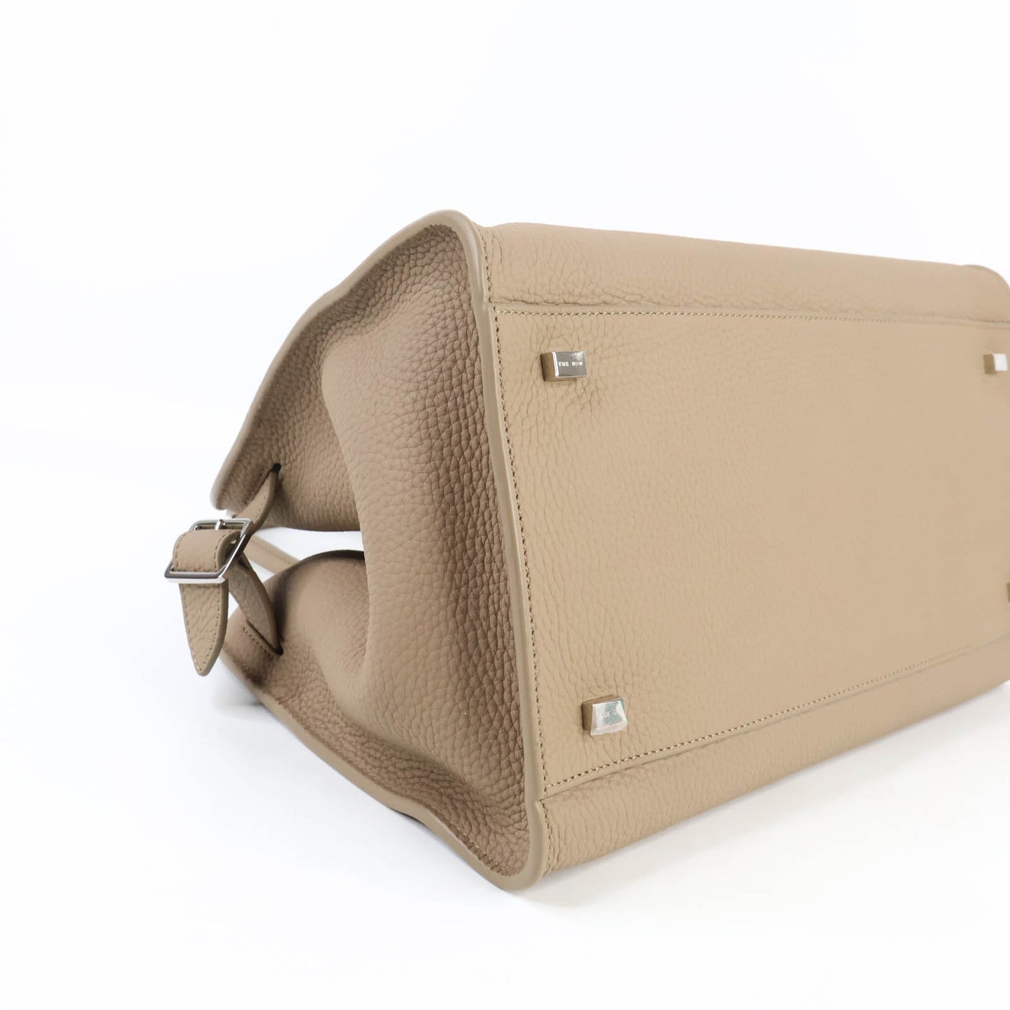 The Row Soft Margaux 12 Dark Taupe