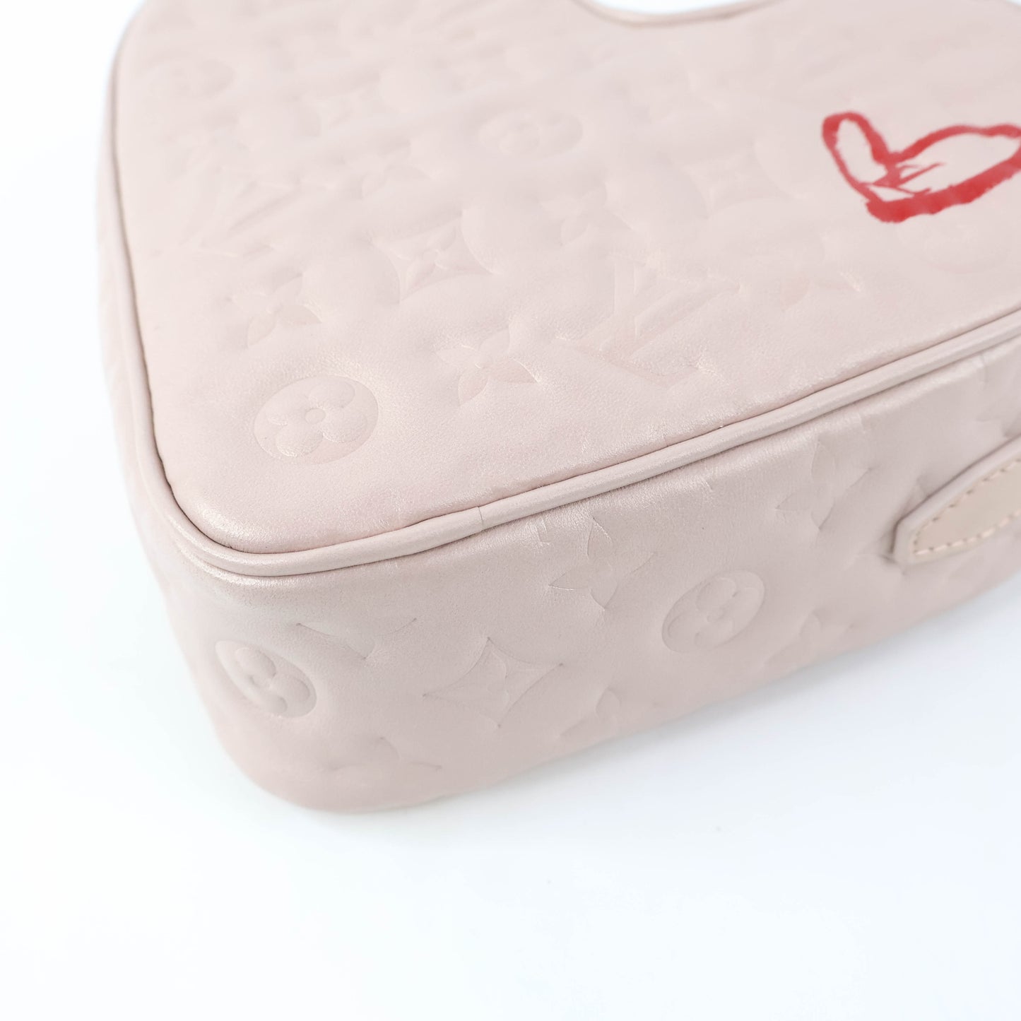 Louis Vuitton Sac Coeur Fall In Love Emprainte Light Pink