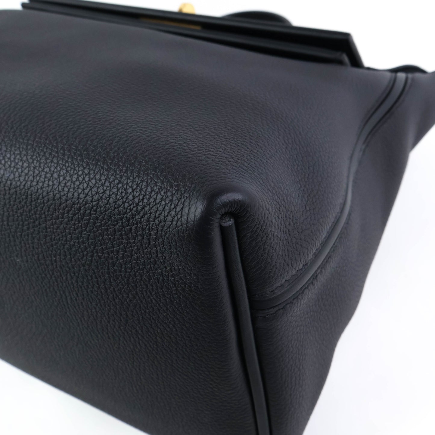 Hermes 24/24-35 Togo Swift Black GHW