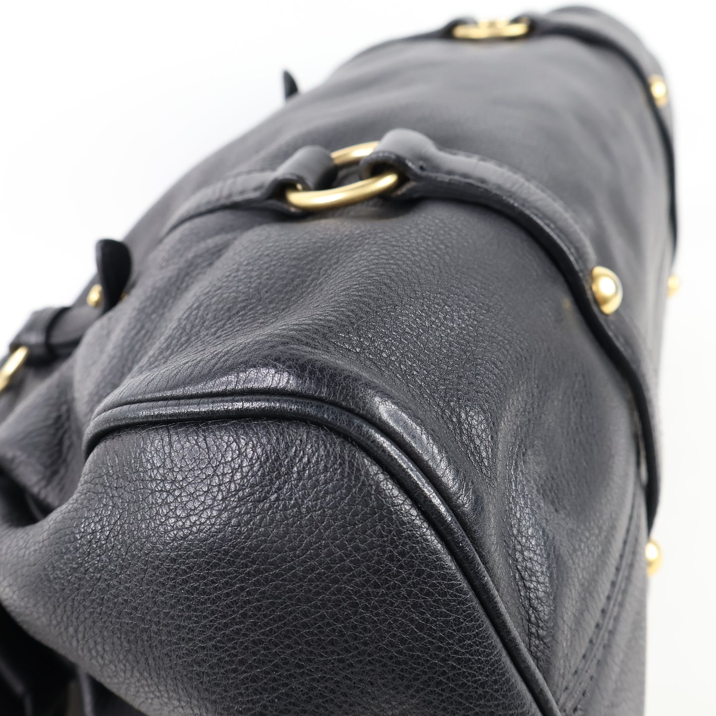 Miu Miu Bow Bag Medium Black