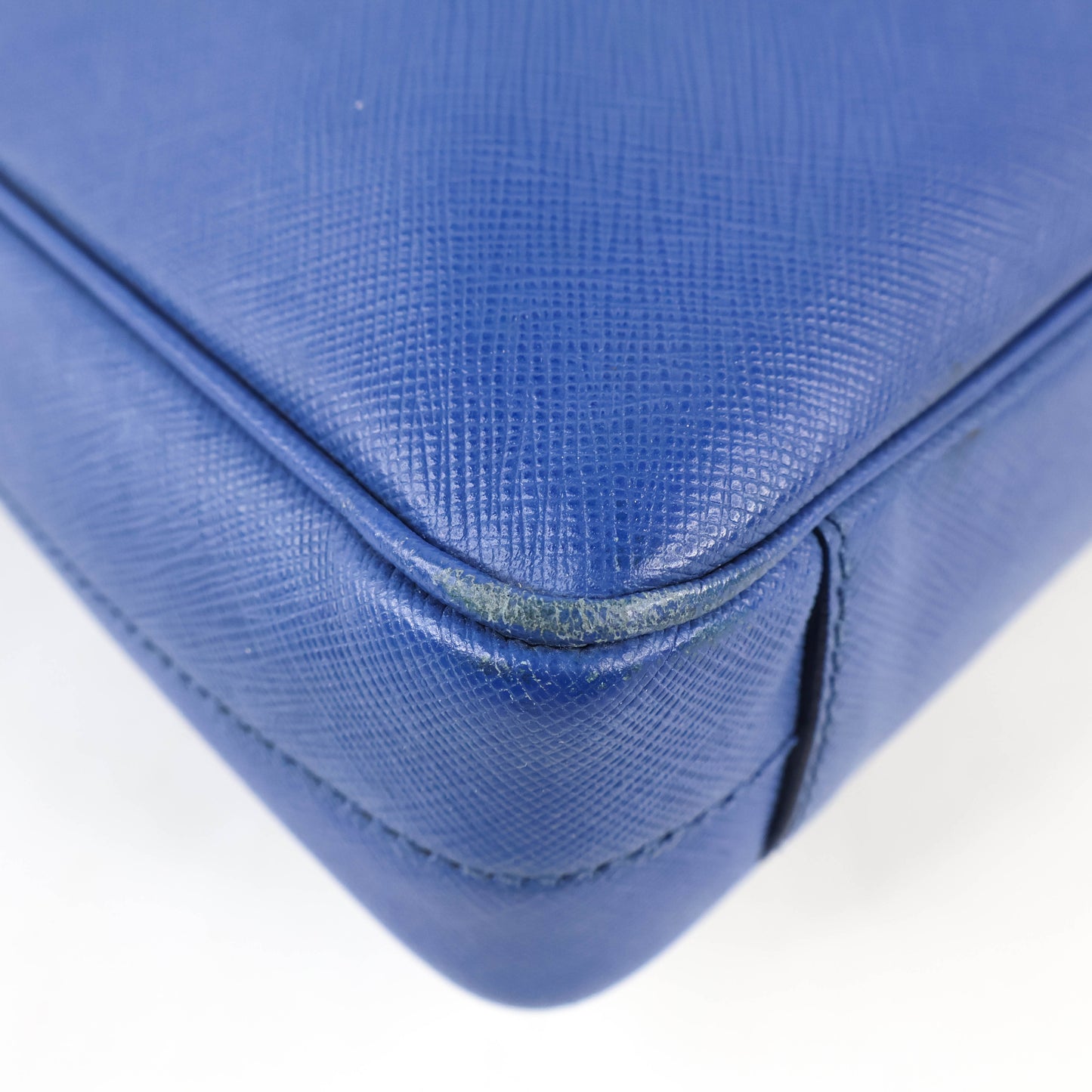 Prada Briefcase Saffiano Blue