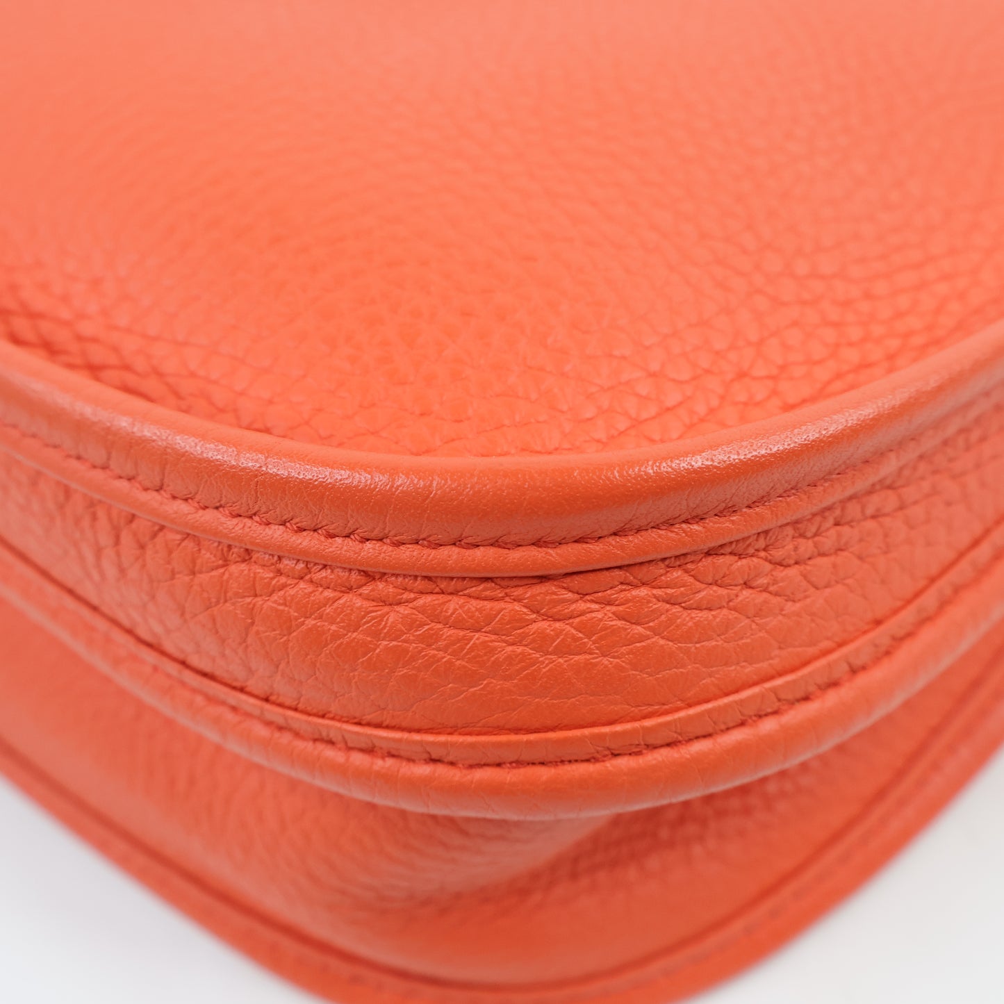 Hermes Evelyne PM Orange Poppy PHW