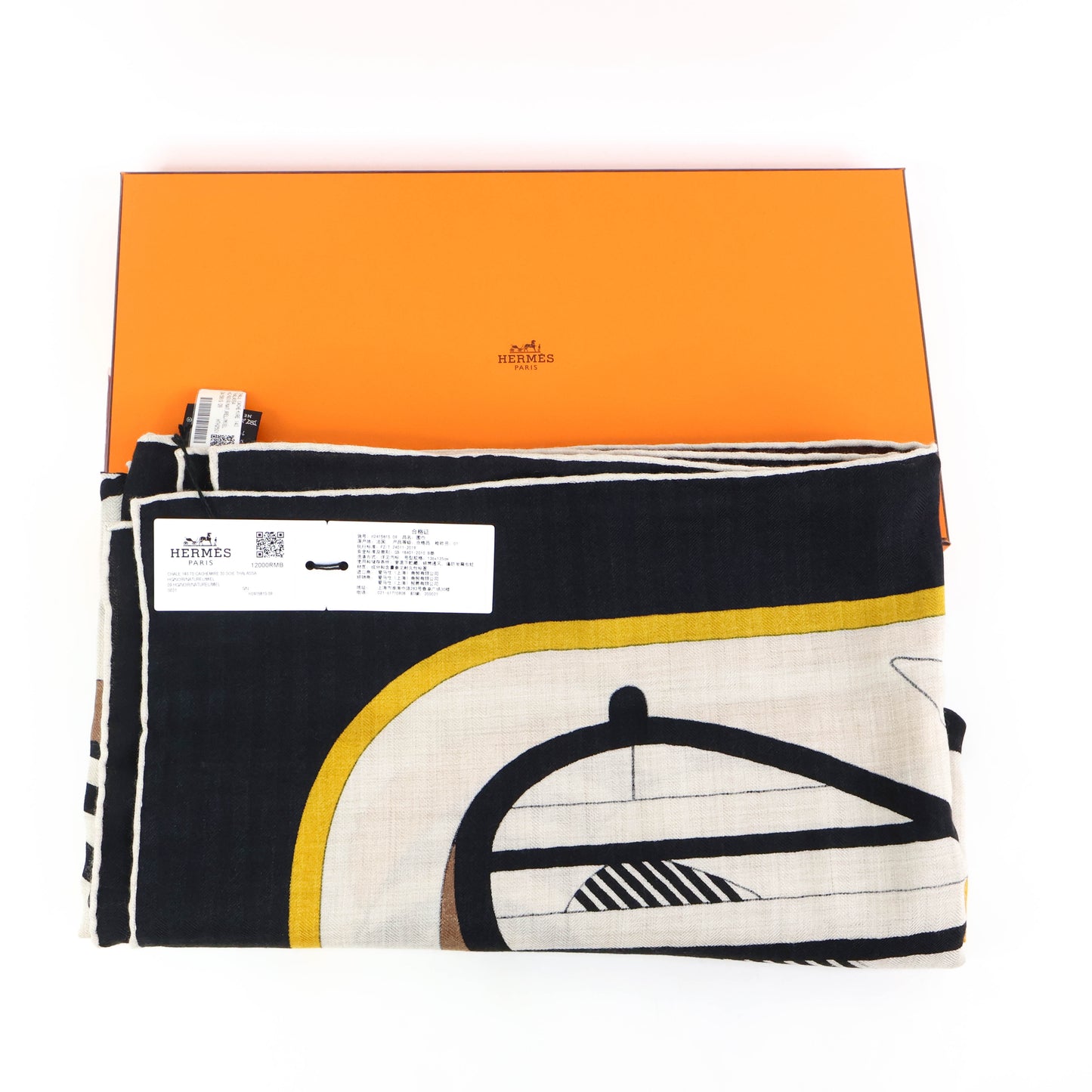 Hermes Shawl Cashmere 140x140