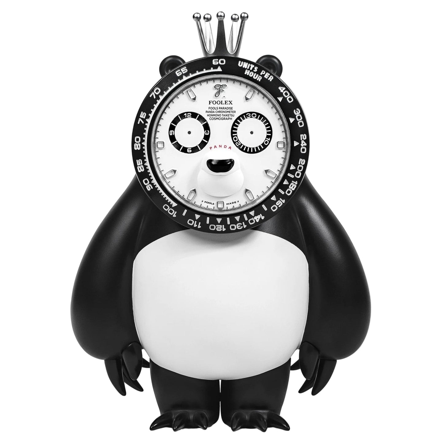 Fools Paradise Honmono Taiketsu Panda Bearbrick 400%