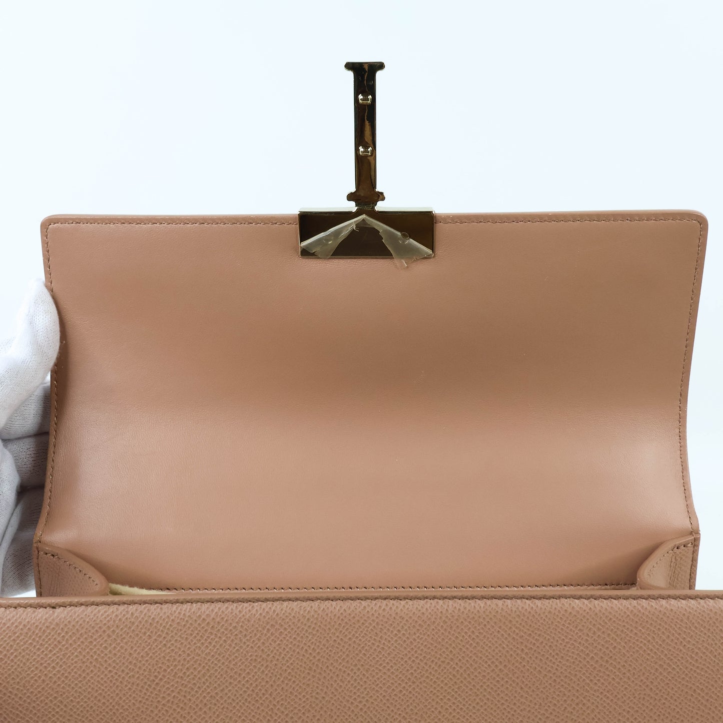 Christian Dior 30 Montaigne Flap Bag Medium Latte