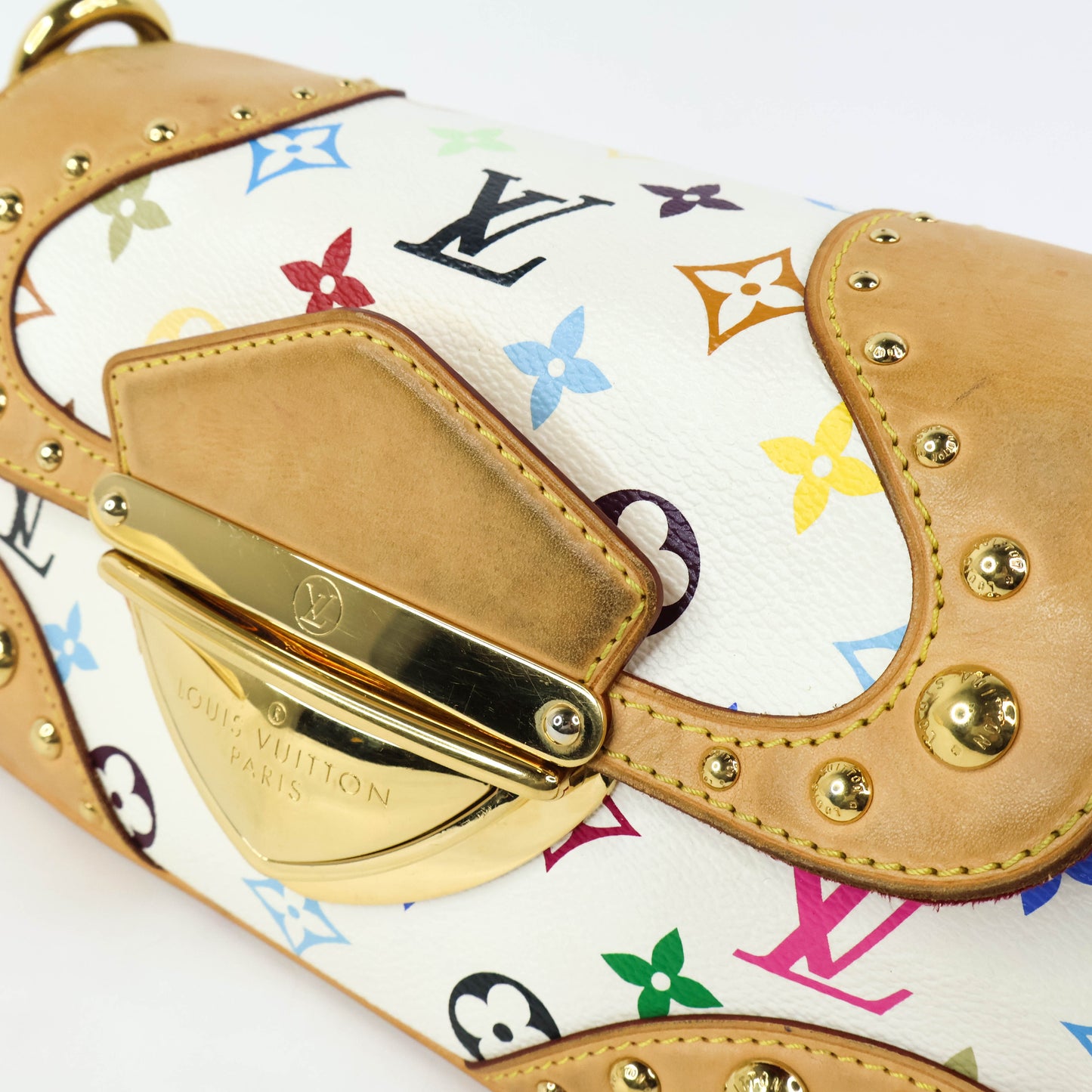 Louis vuitton Marilyn Multicolor White Monogram Handbags