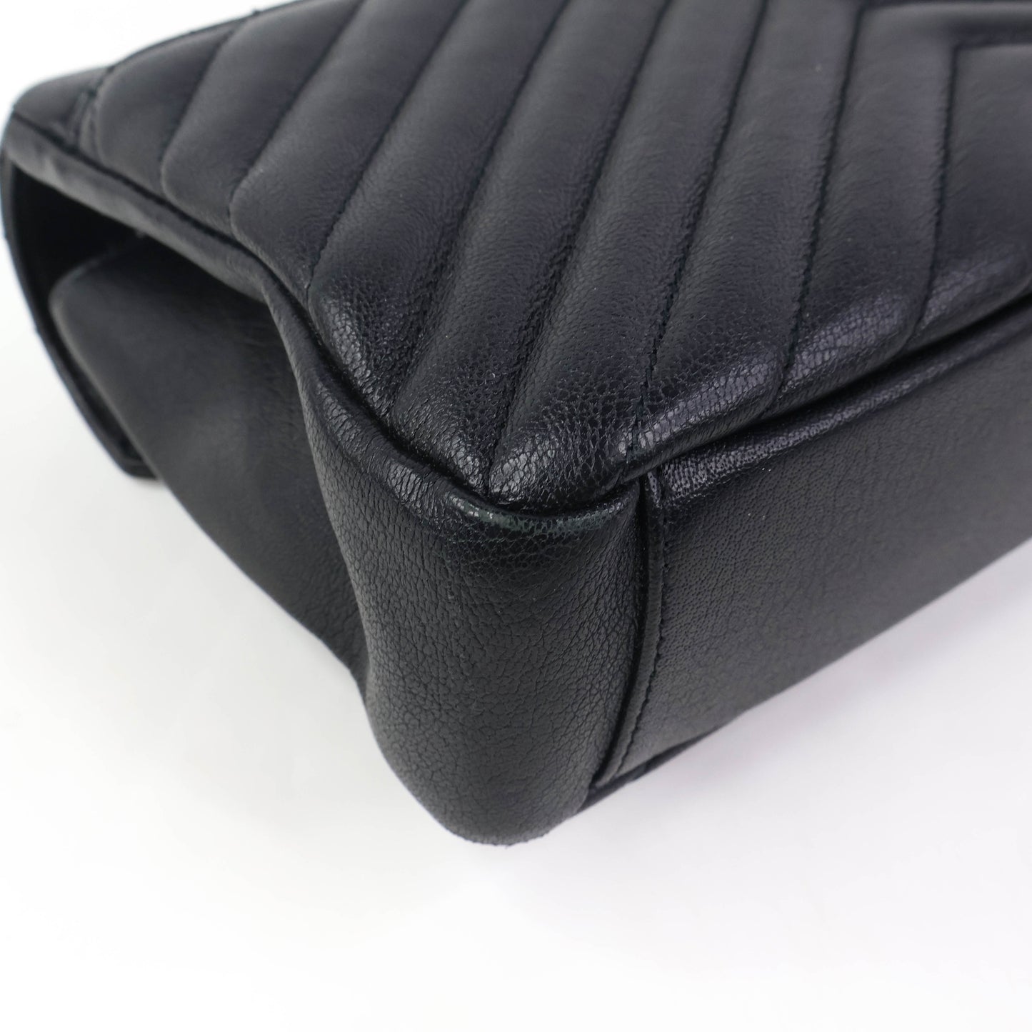 Saint Laurent College Medium All Black