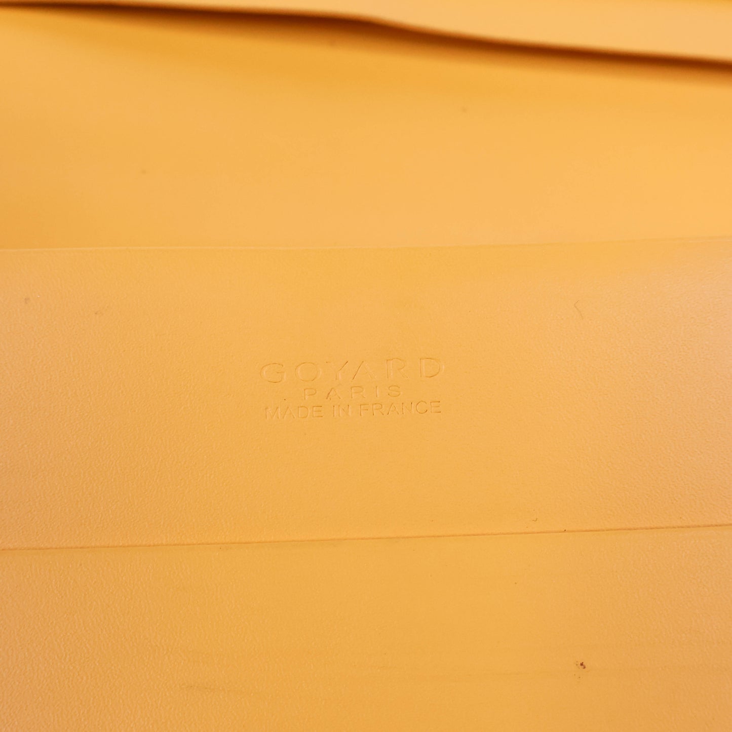 Goyard Richelieu Wallet Yellow