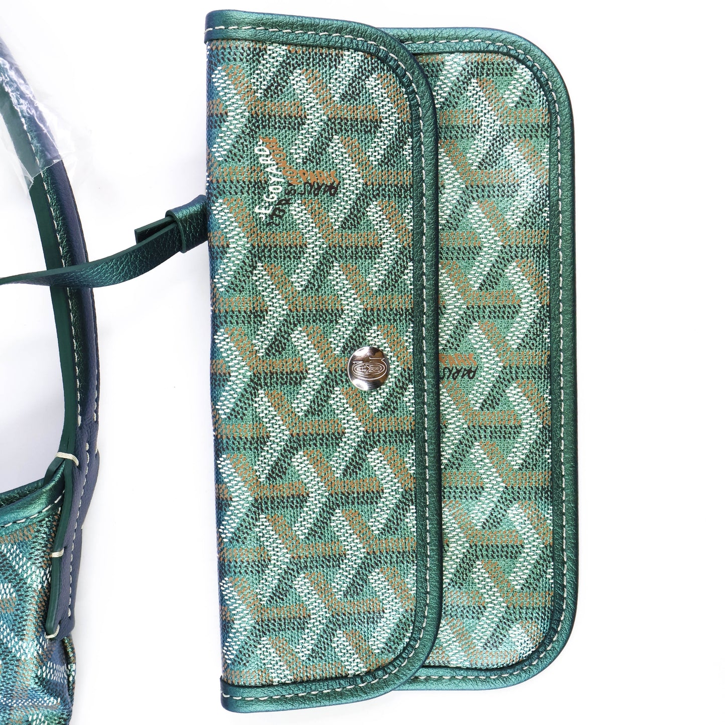 Goyard Boheme Metallic Green