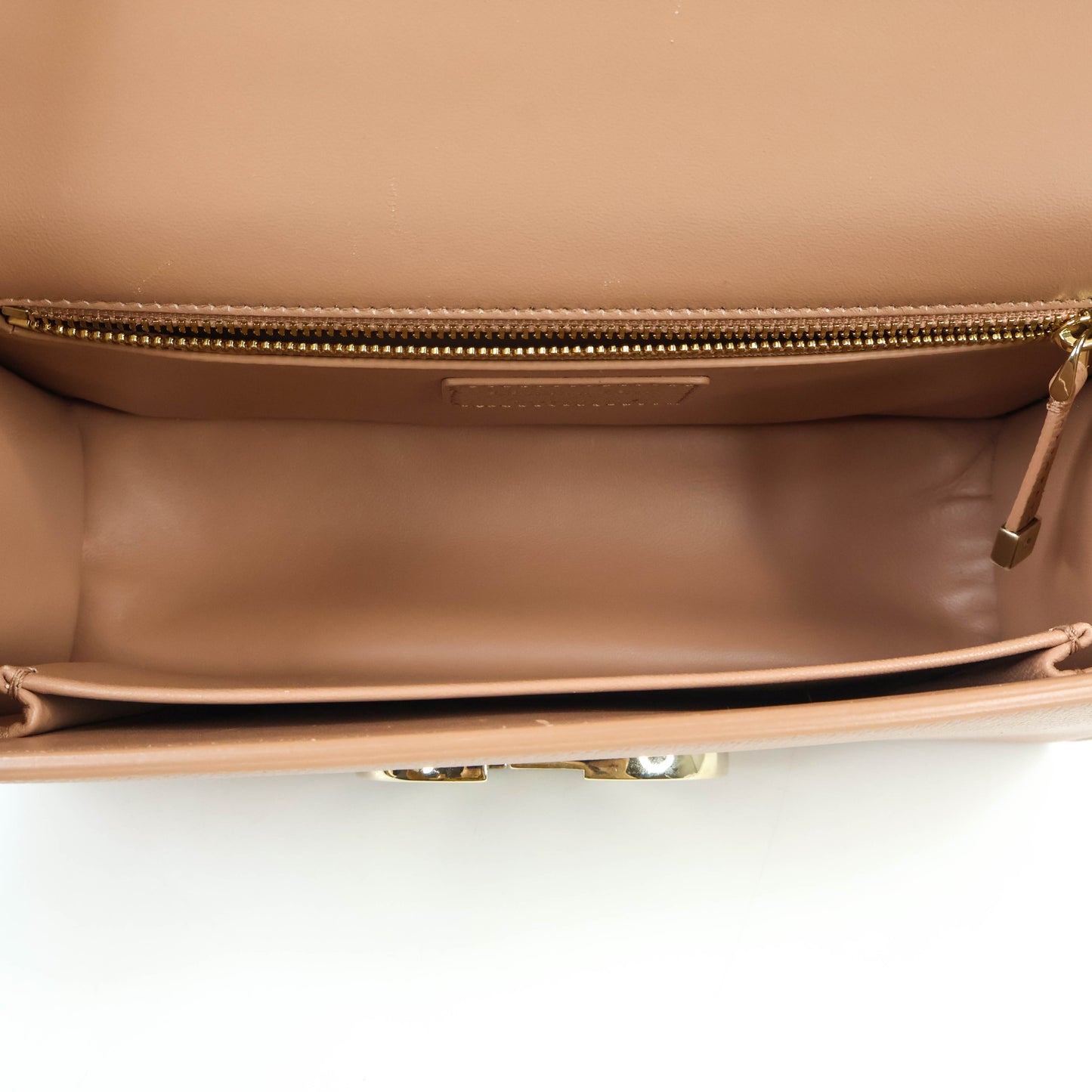 Christian Dior 30 Montaigne Flap Bag Medium Latte