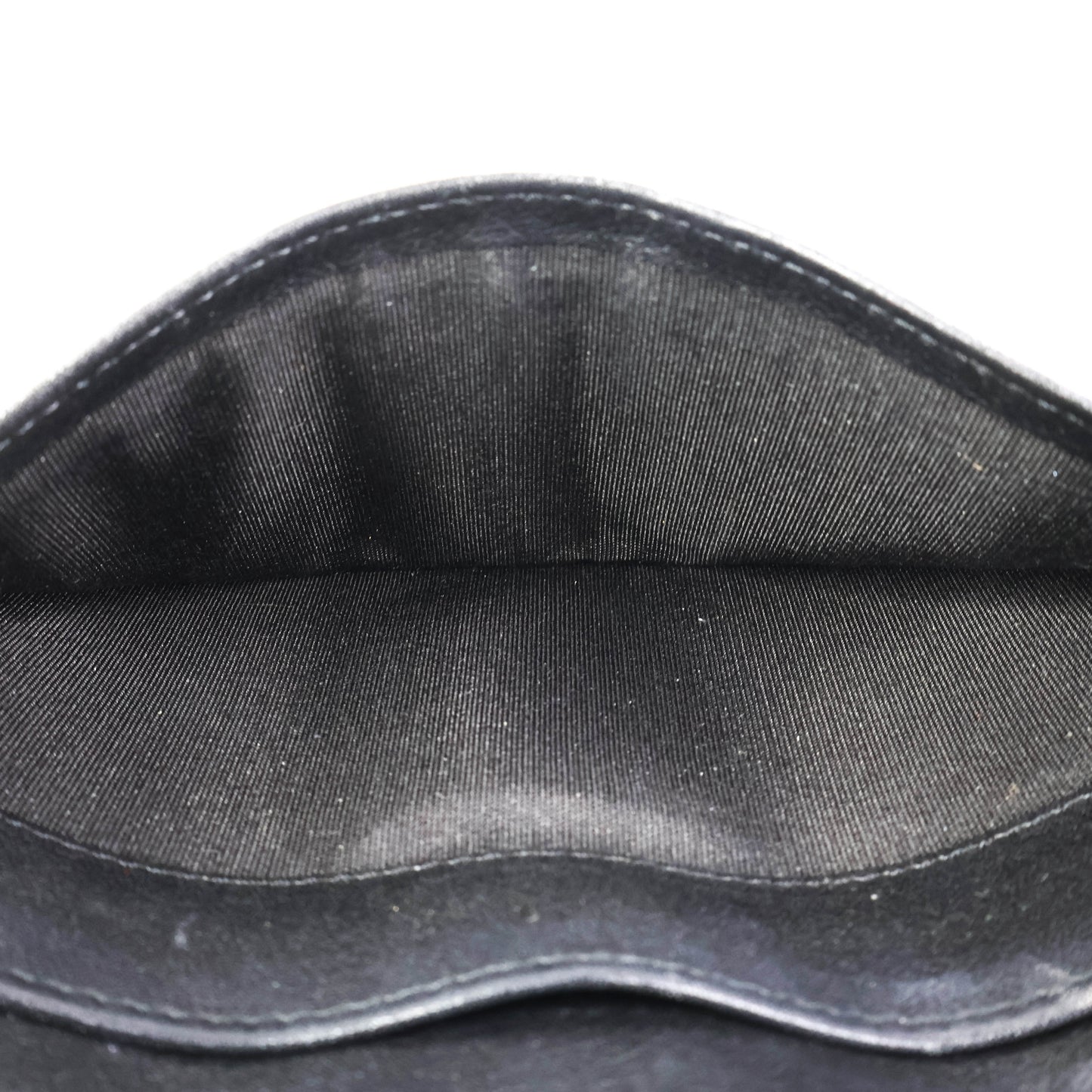 Chanel Bi Fold Long Wallet Black Caviar GHW