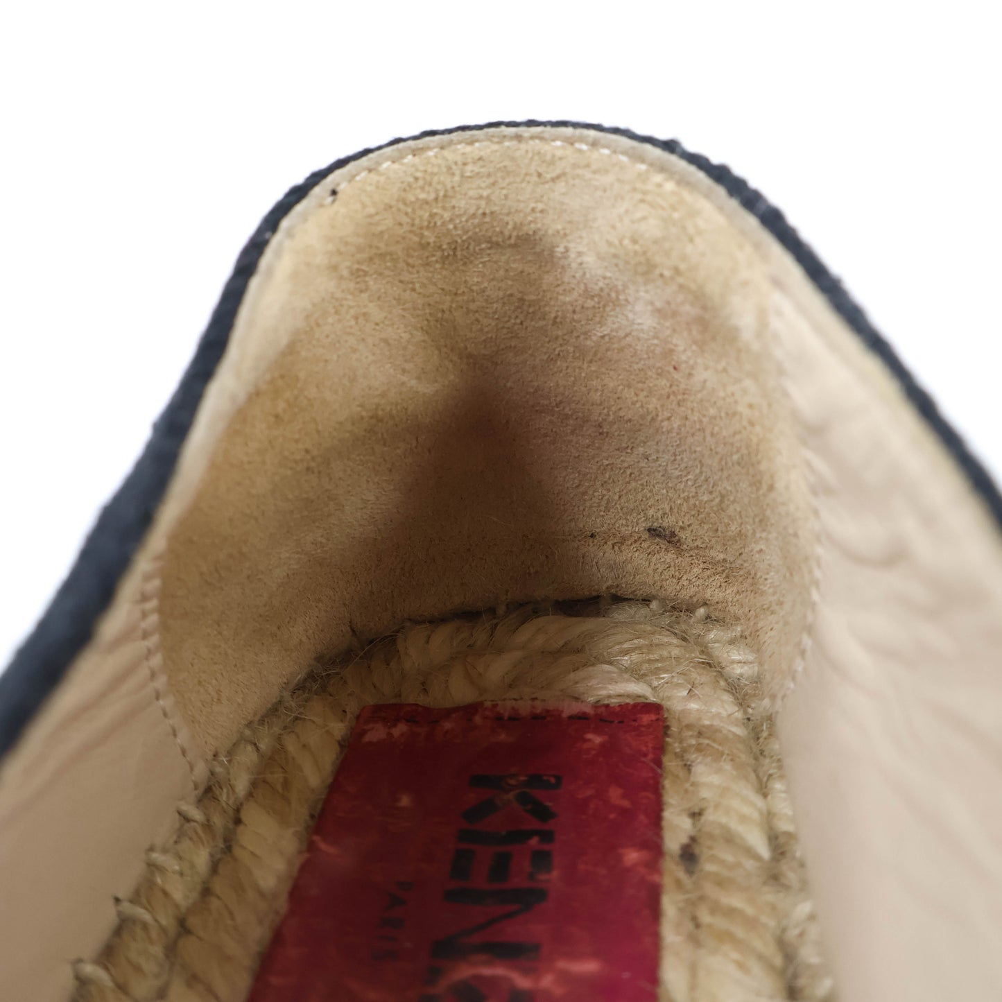 Kenzo Espadrille Black Canvas 36