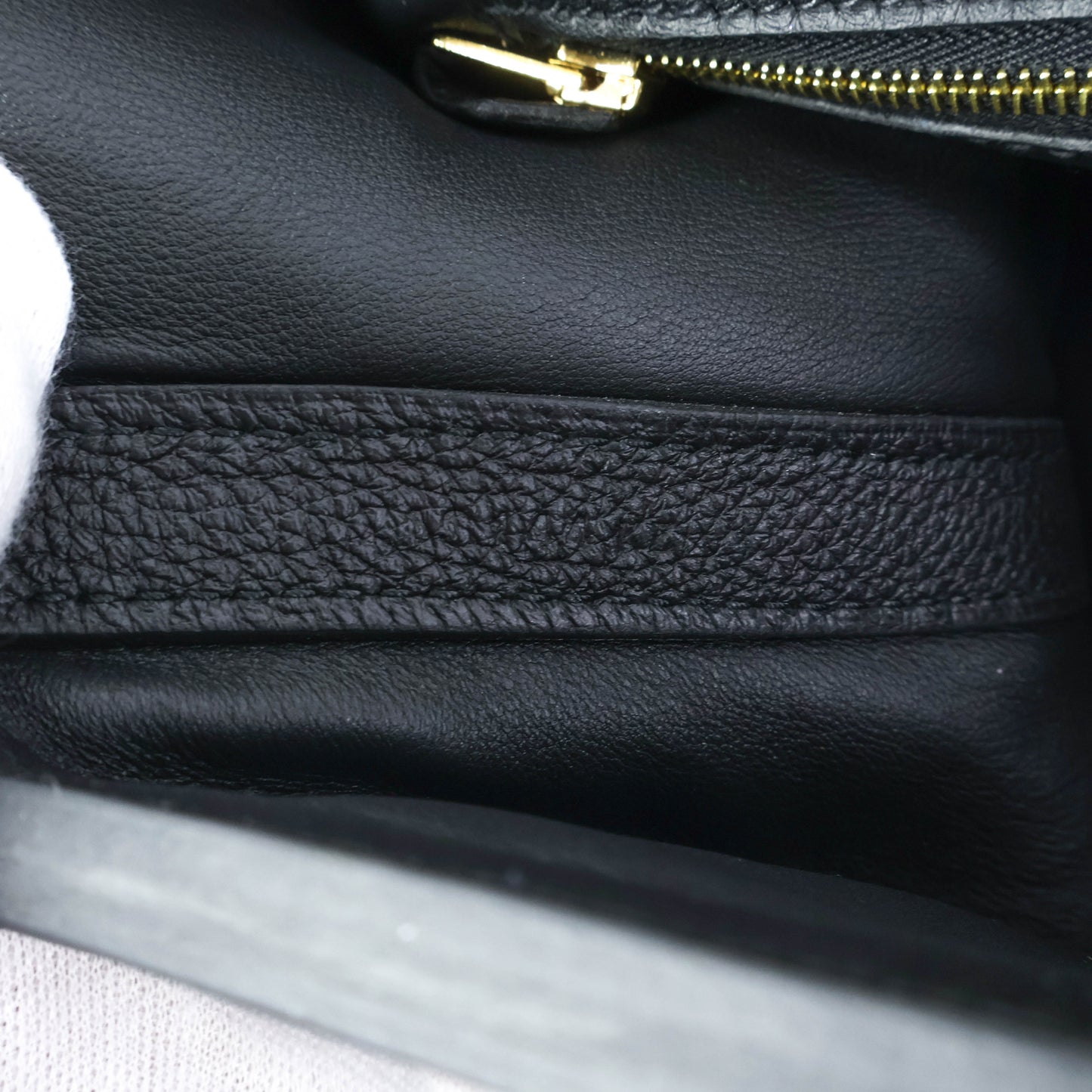 Hermes 24/24-35 Togo Swift Black GHW