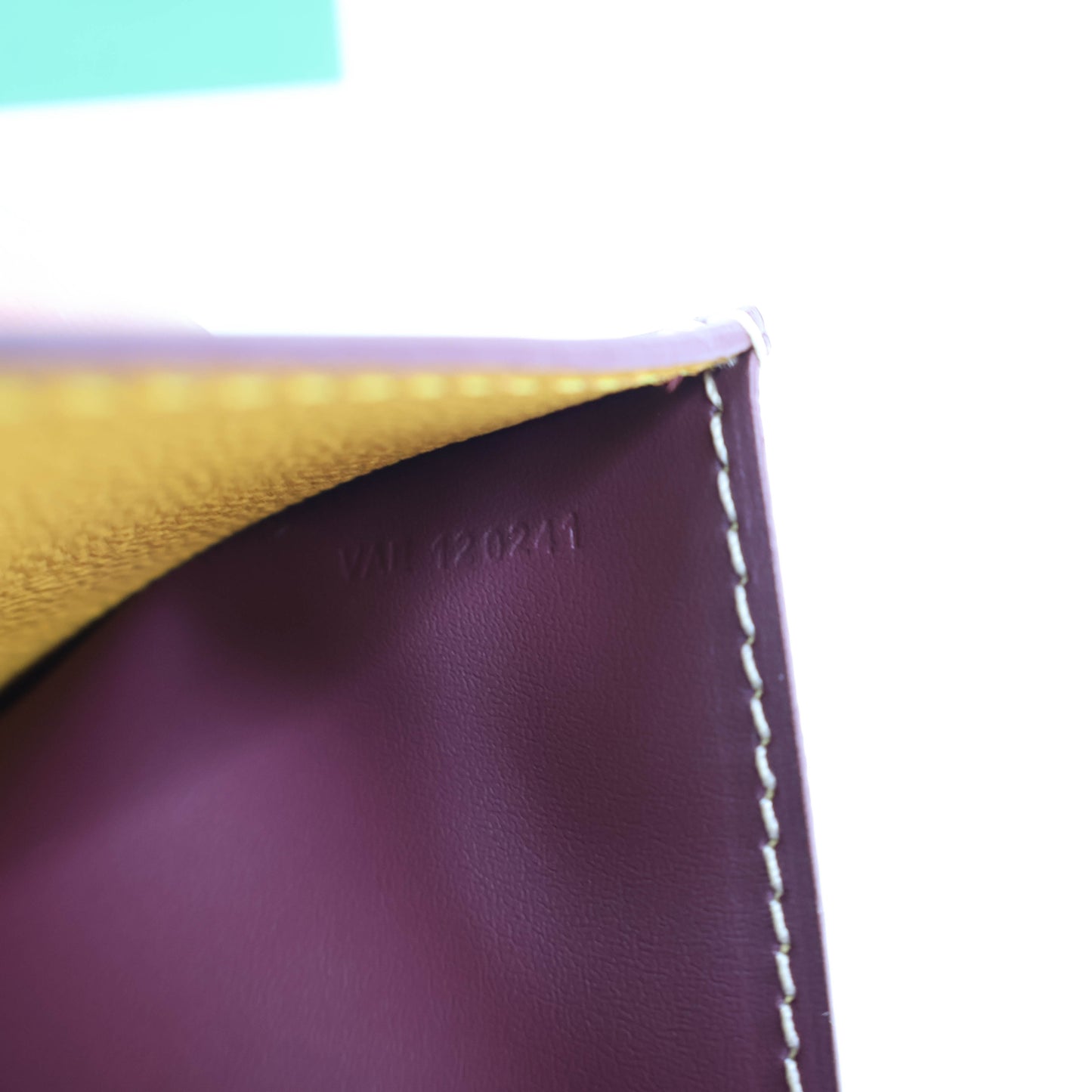 Goyard Saint Pierre Card Wallet Bordeaux