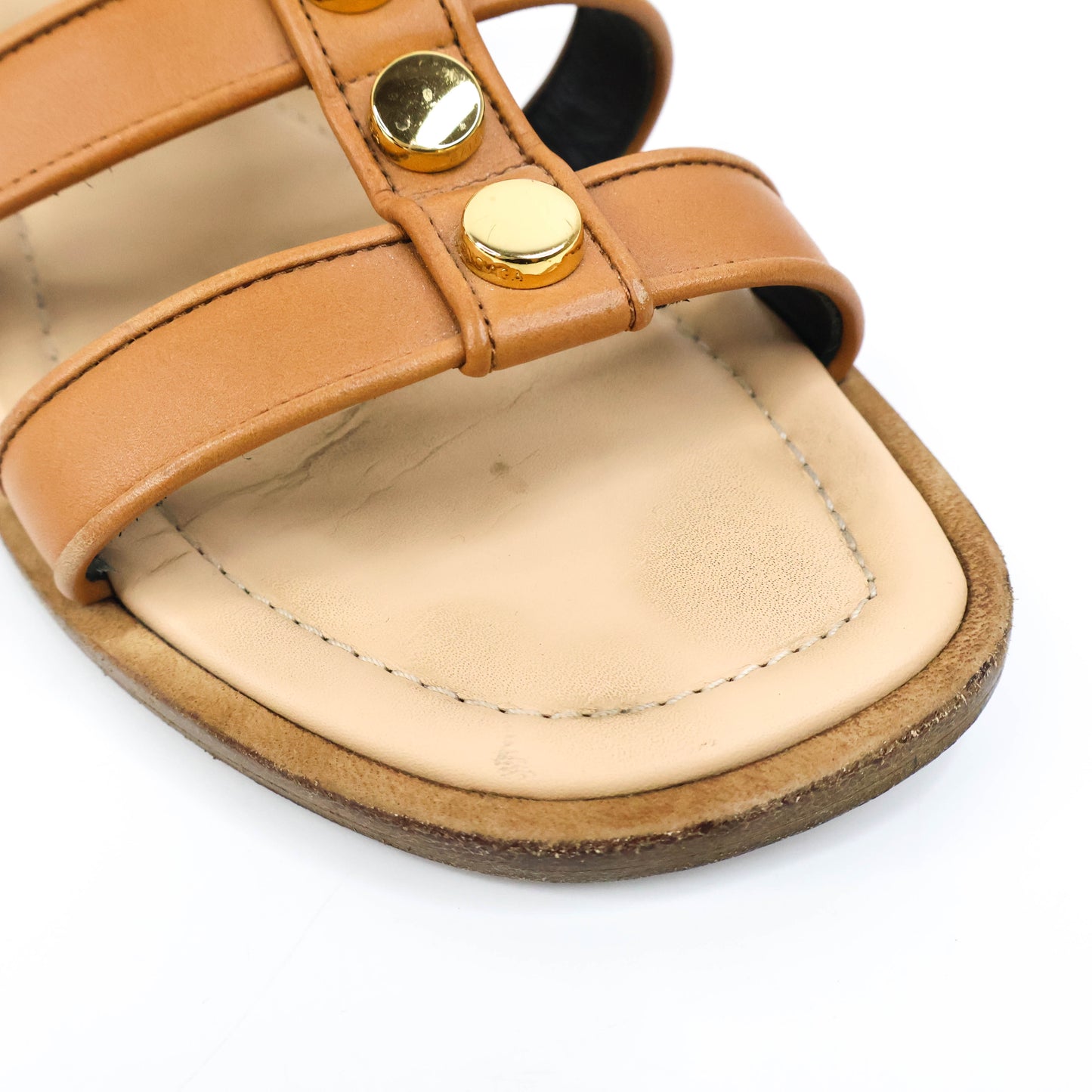 Balenciaga Gladiator Flat Brown 37