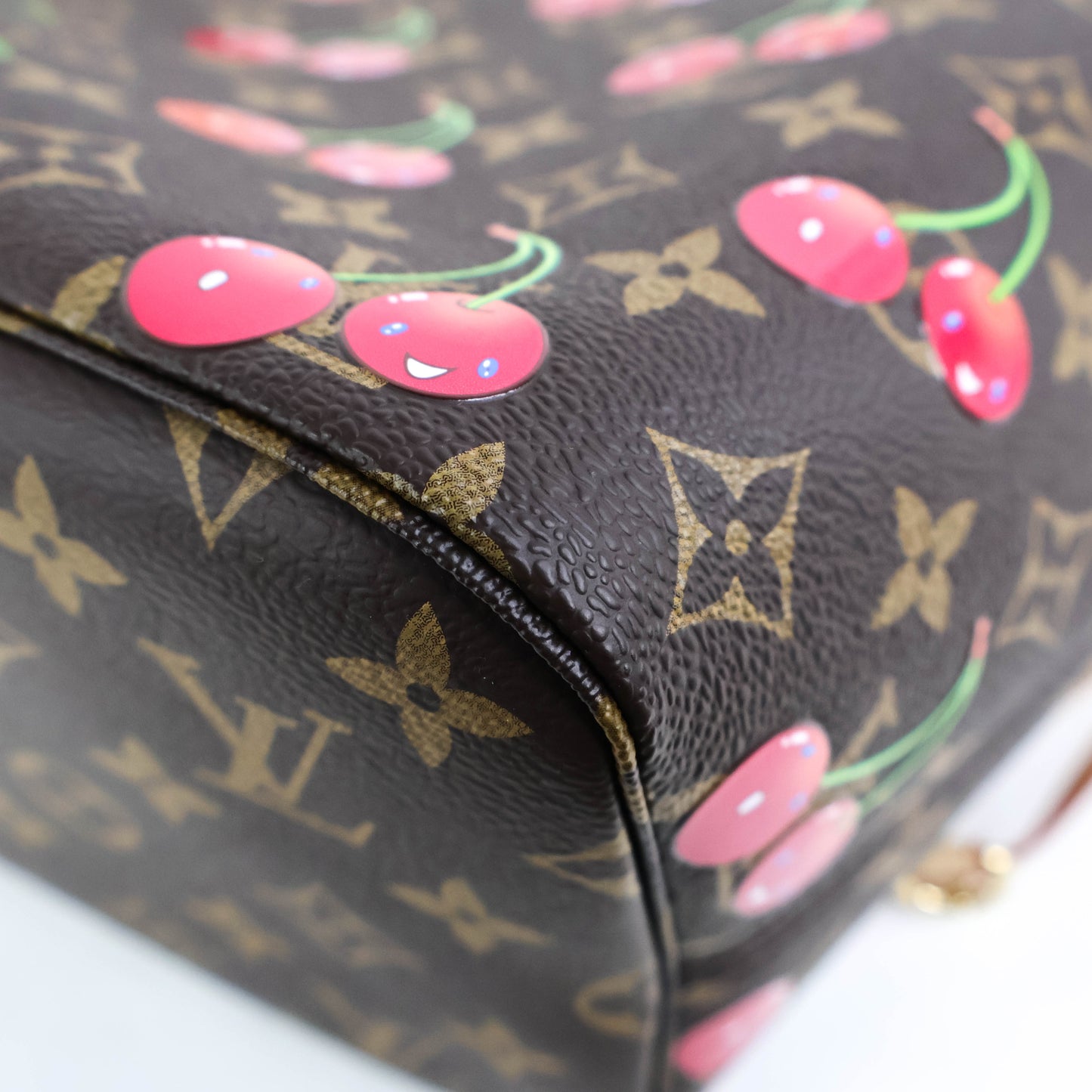 Louis Vuitton x TM Neverfull MM Cherry
