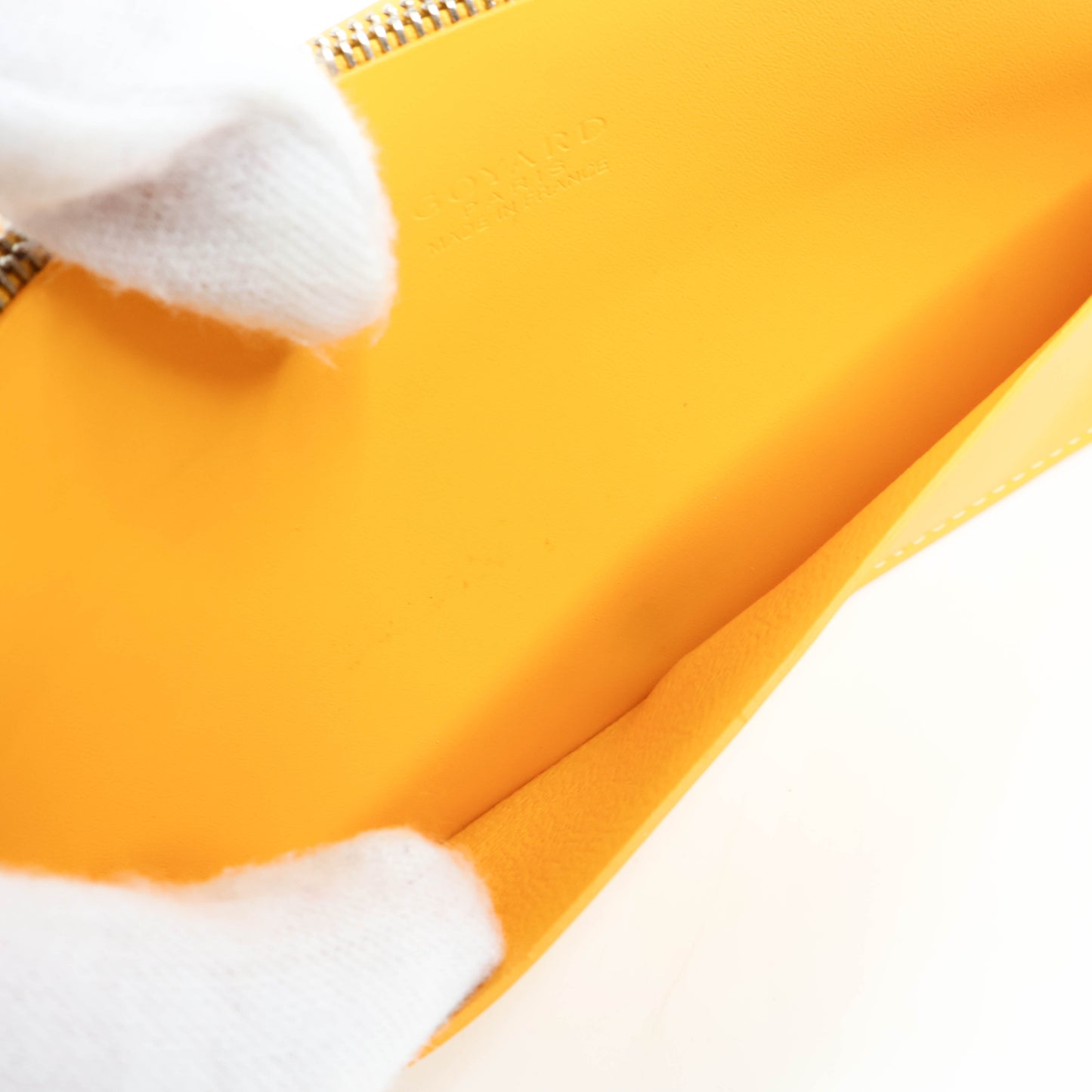 Goyard Richelieu Wallet Yellow