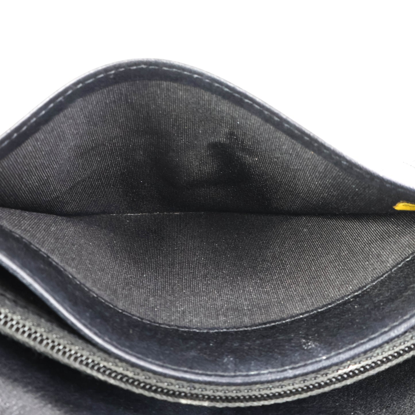 Chanel Bi Fold Long Wallet Black Caviar GHW