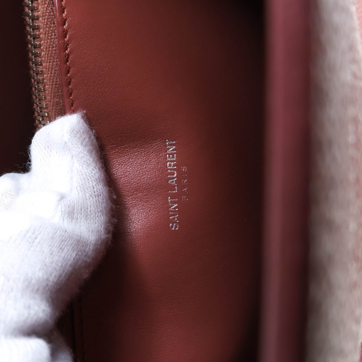 Saint Laurent Sac De Jour Baby Terracotta