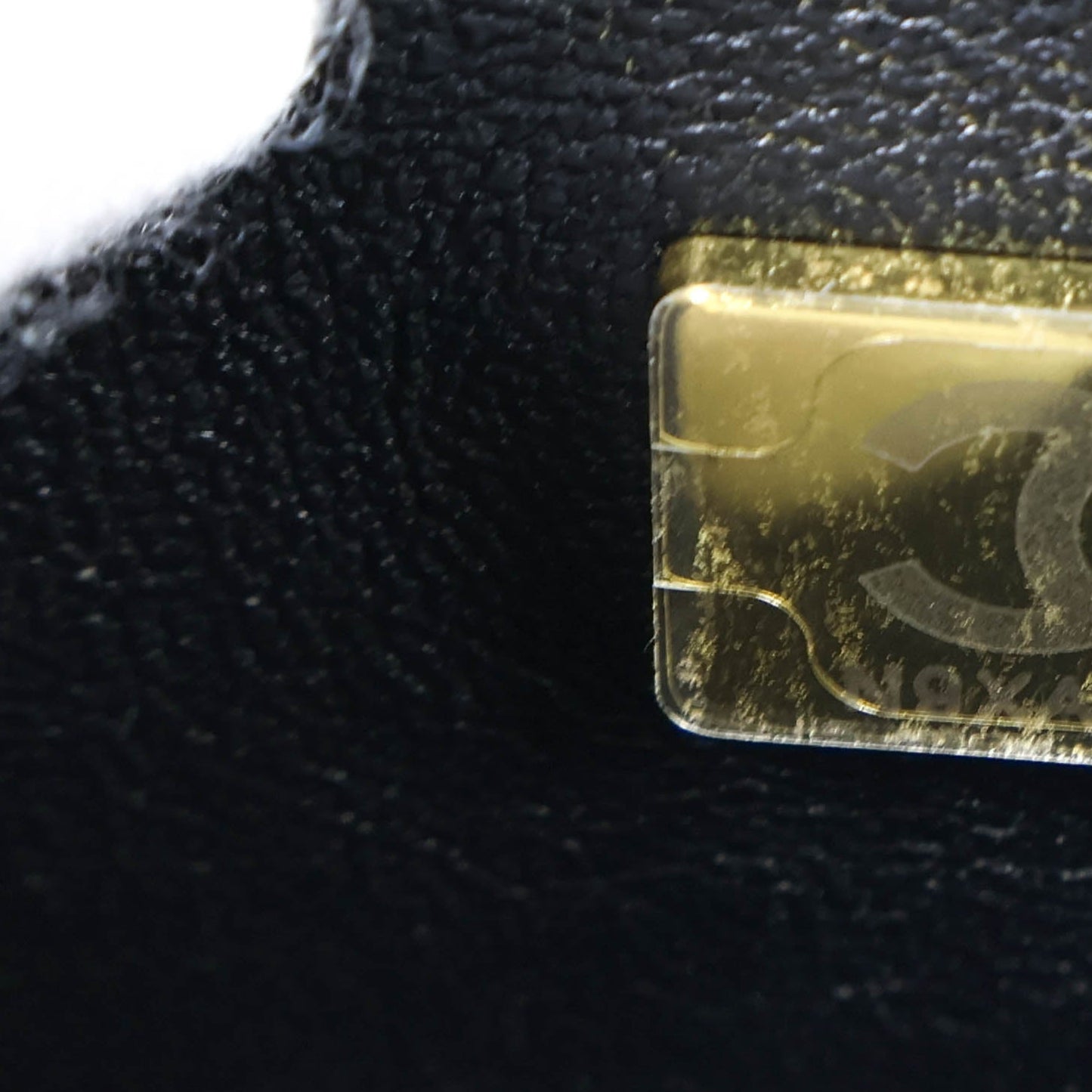 Chanel Vanity Case Bag Black Caviar GHW