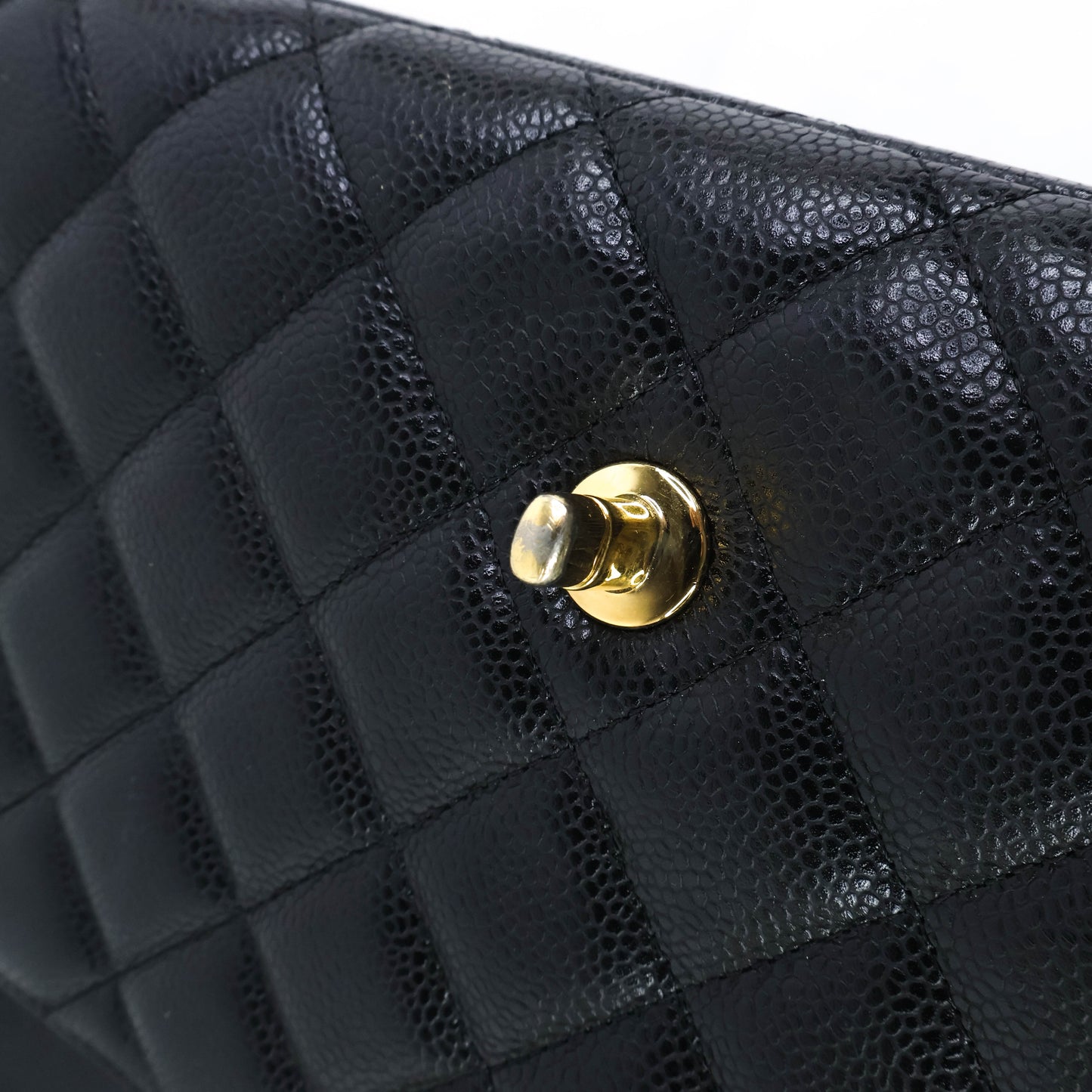 Chanel Classic Maxi Black Caviar GHW