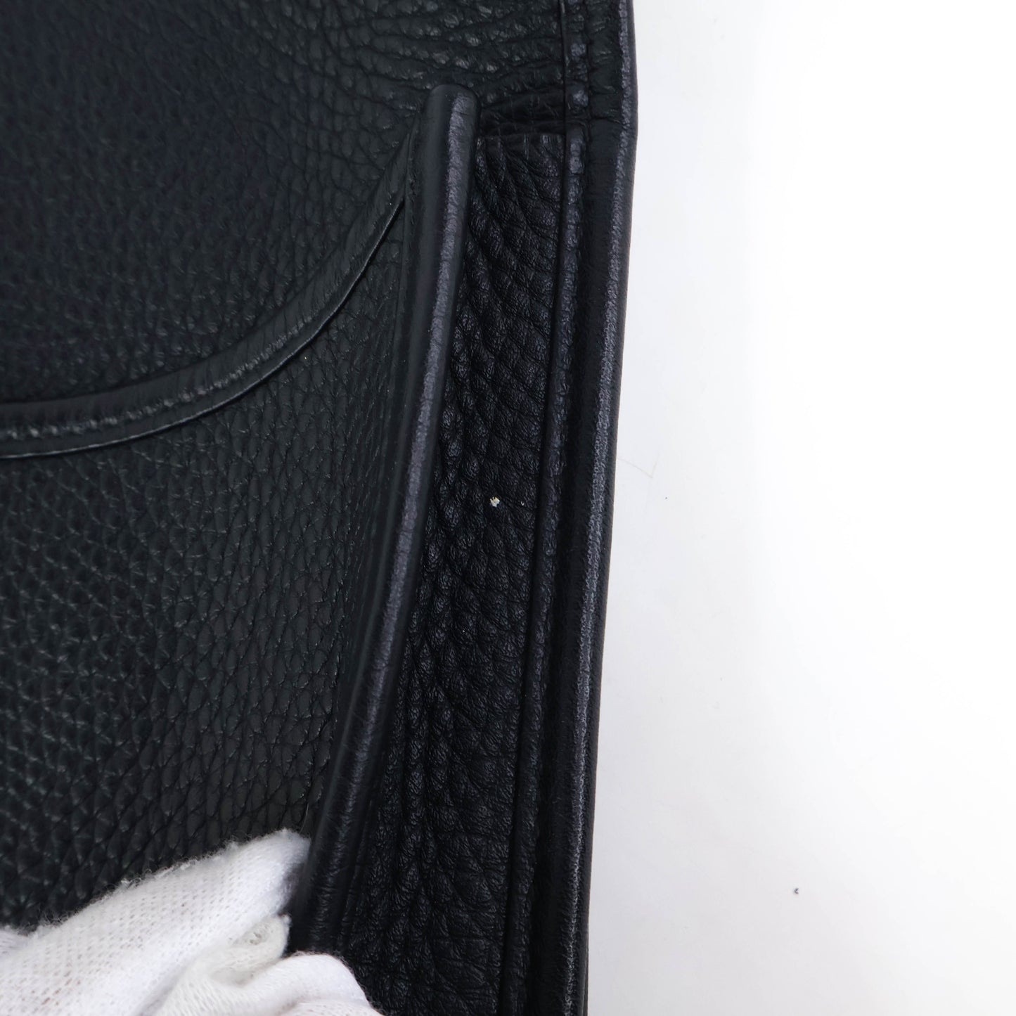 Hermes Evelyne GM Blue Indigo