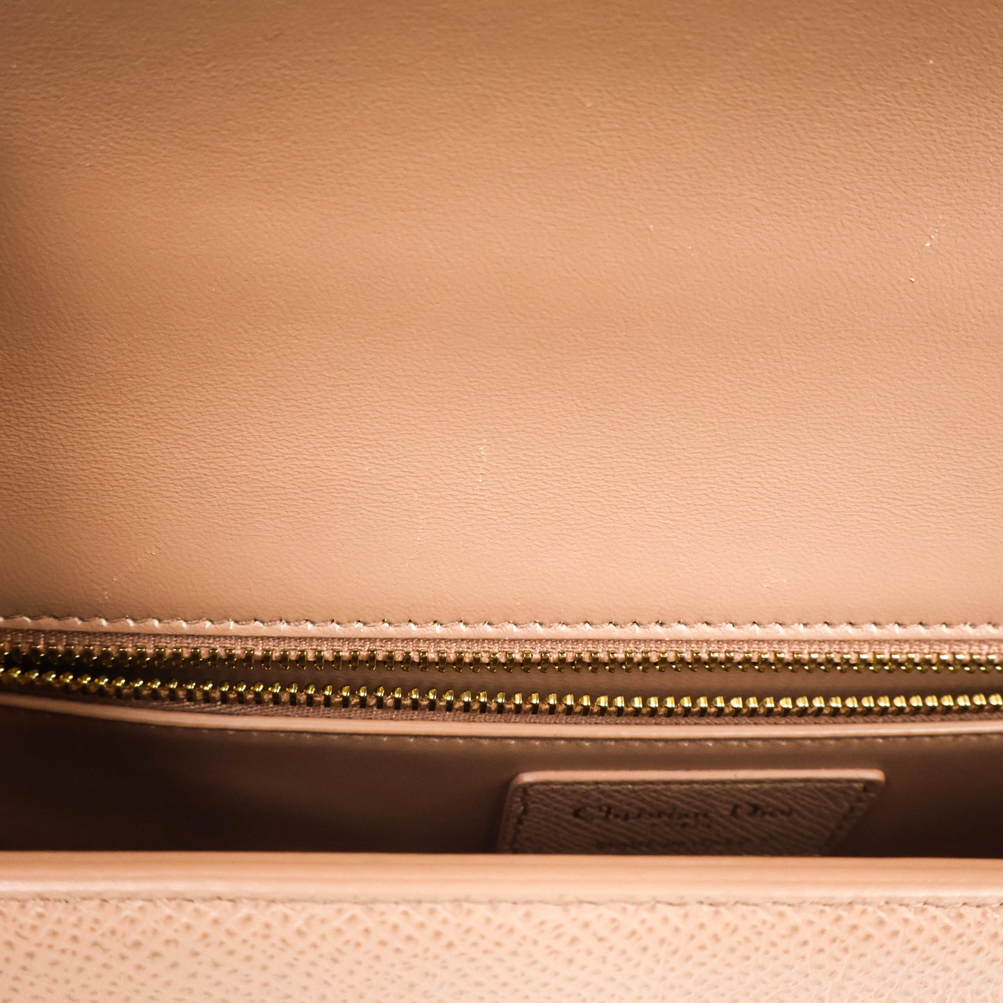 Christian Dior 30 Montaigne Flap Bag Medium Latte