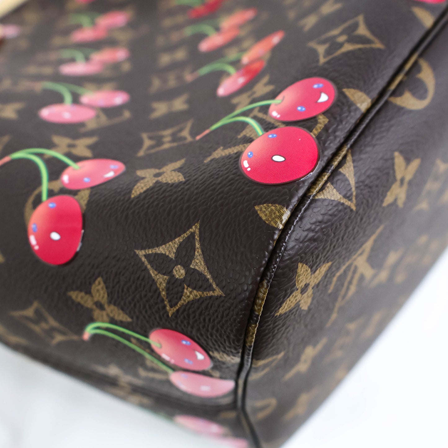 Louis Vuitton x TM Neverfull MM Cherry