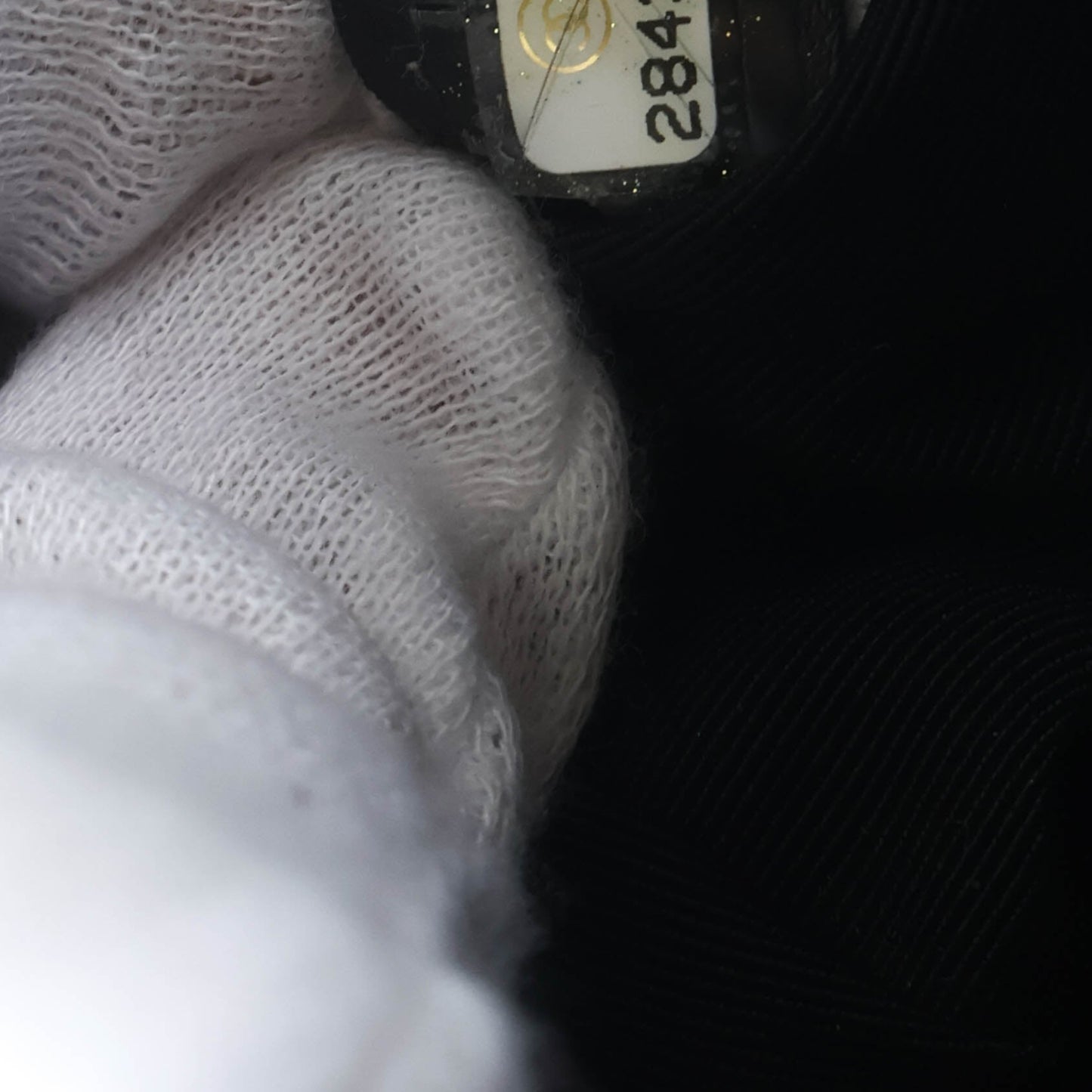 Chanel Drawstring Bag Black Caviar