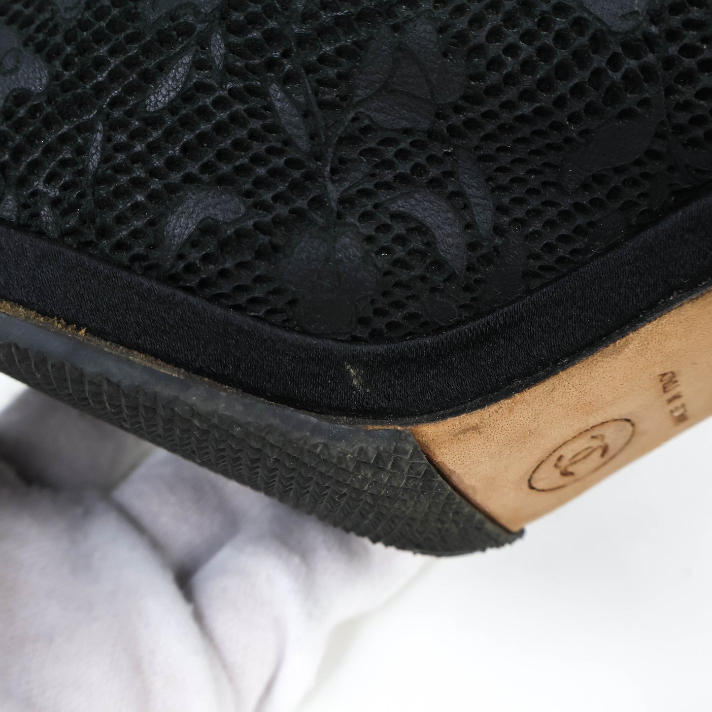 Chanel Sling Back Pumps Black size 38