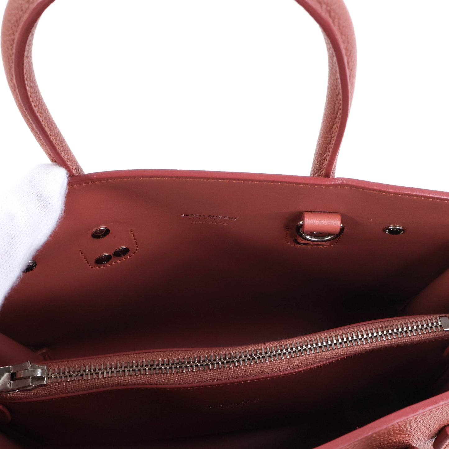 Saint Laurent Sac De Jour Baby Terracotta