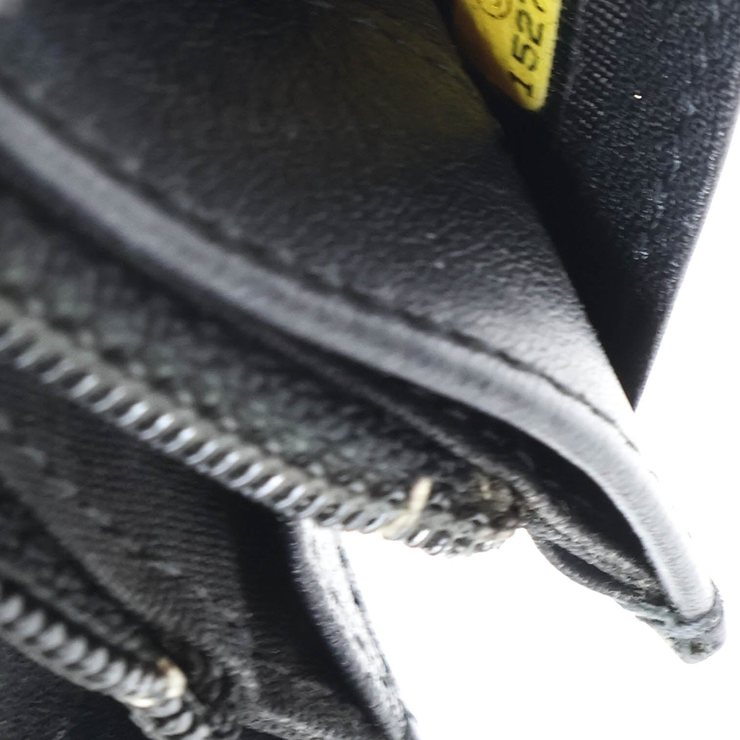 Chanel Bi Fold Long Wallet Black Caviar GHW