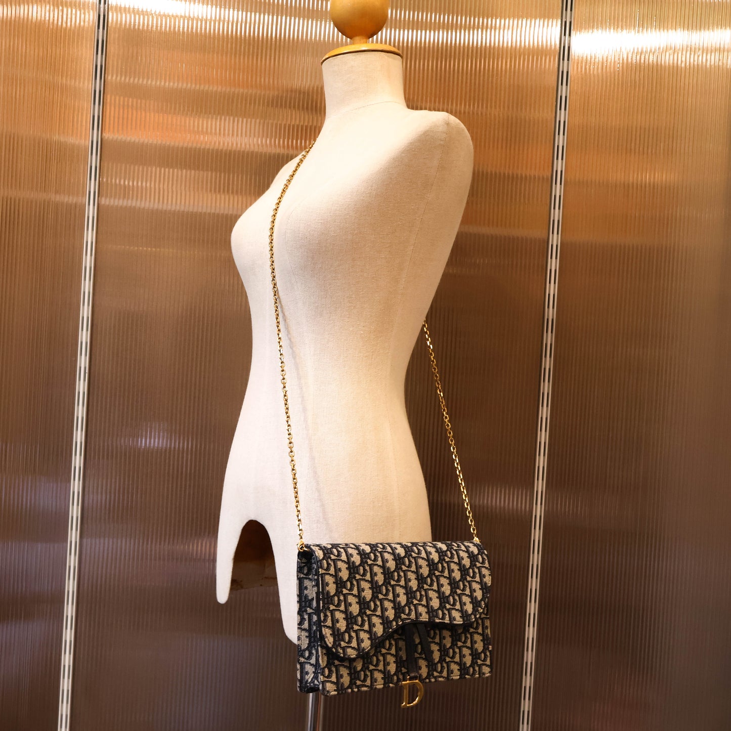 Christian Dior Saddle Pouch Medium Oblique