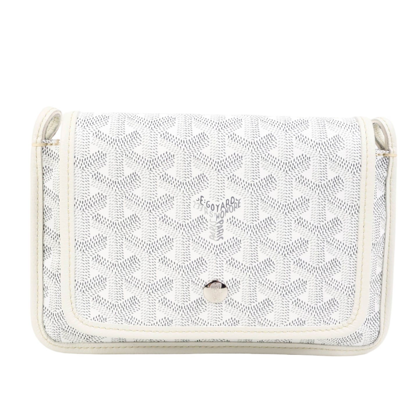 Goyard Plummet Pocket Bag White