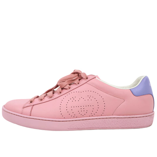 Gucci Sneakers Pink Leather 39
