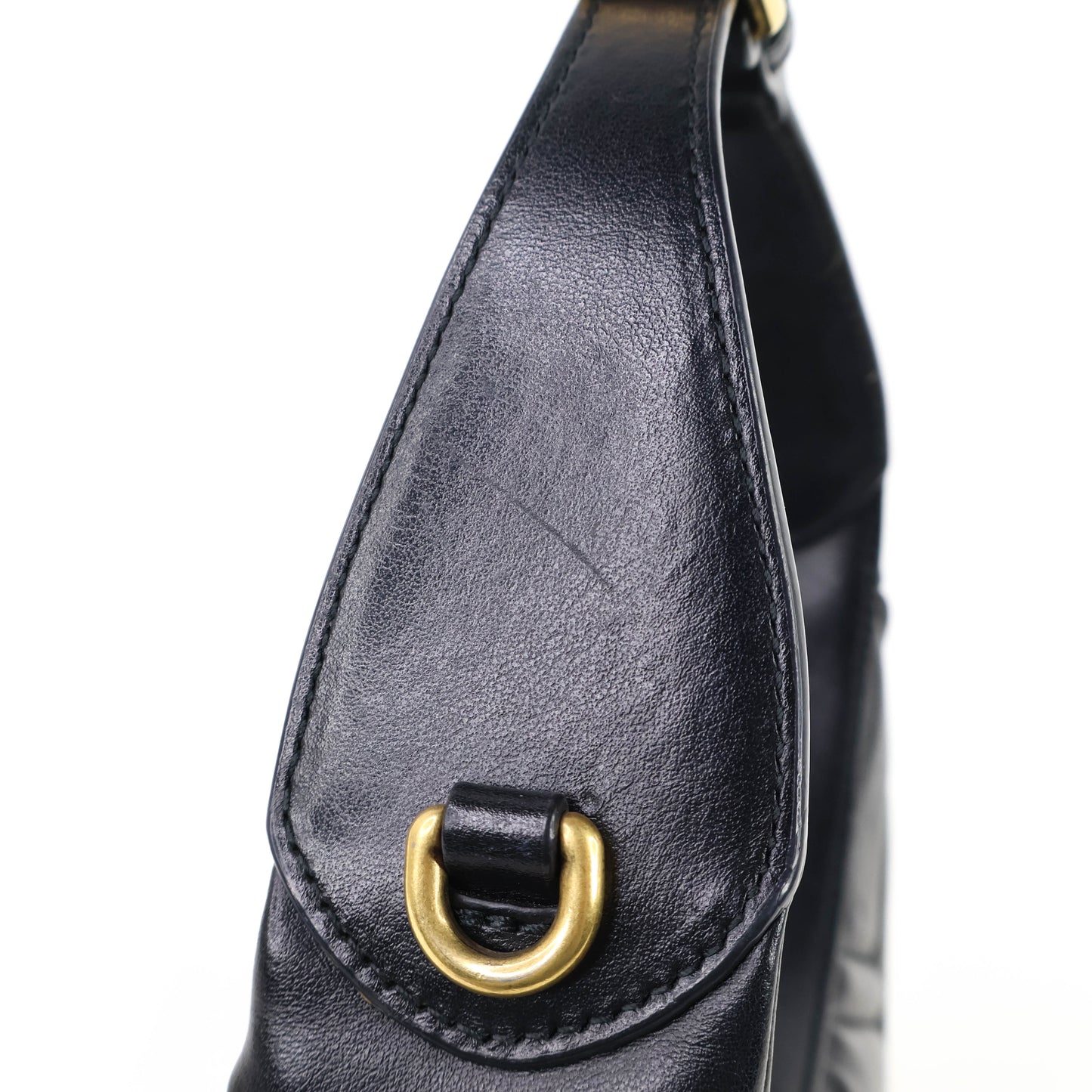 Gucci Marmont Half Moon Mini Black