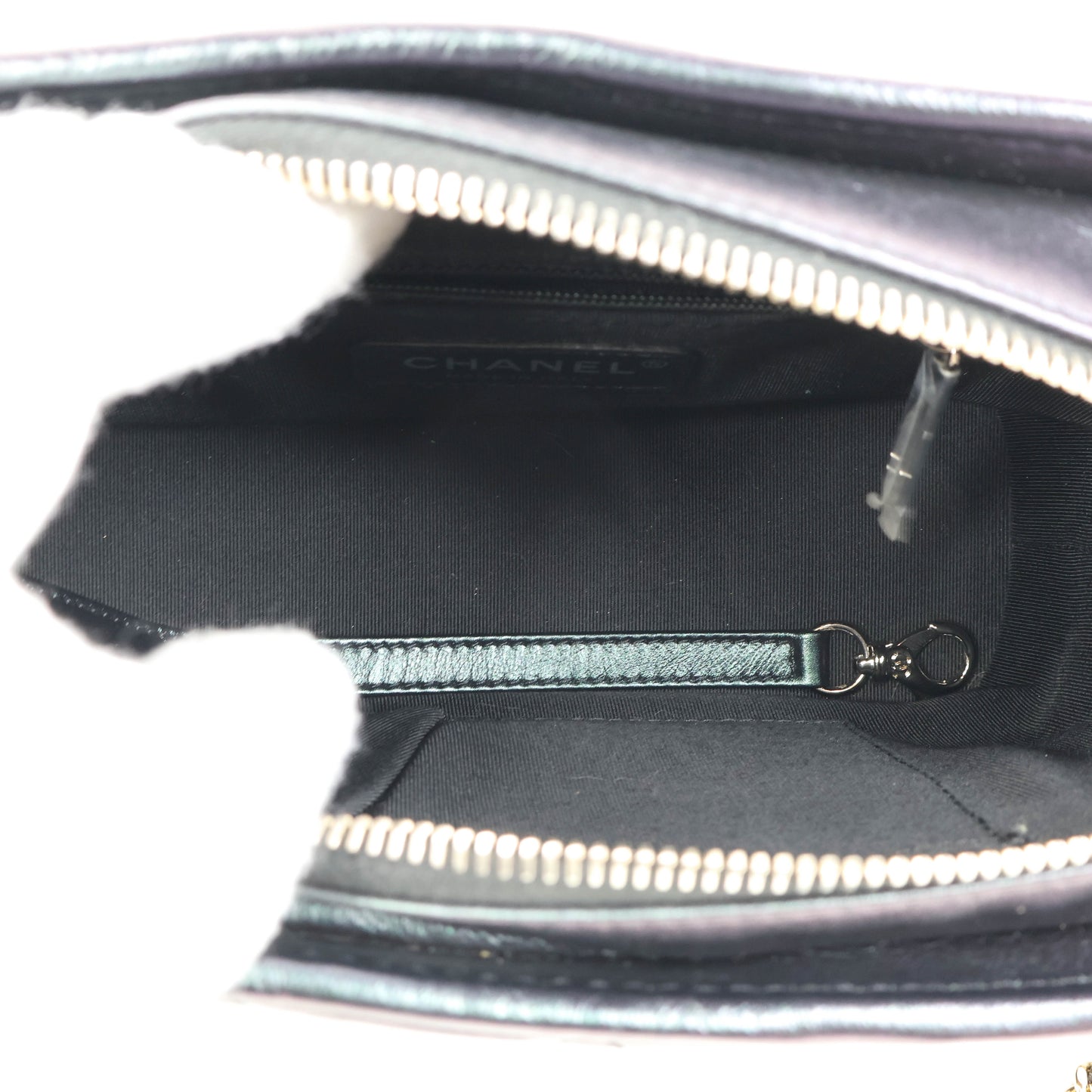 Chanel Gabrielle Small Iridescent Purple Lamb