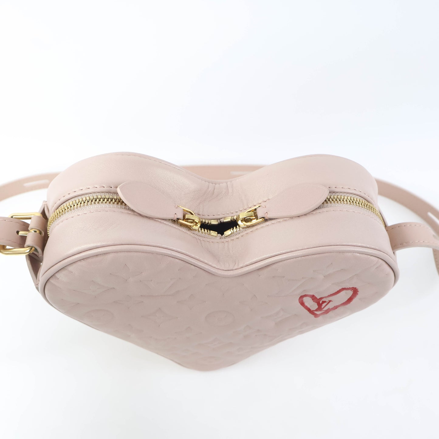 Louis Vuitton Sac Coeur Fall In Love Emprainte Light Pink