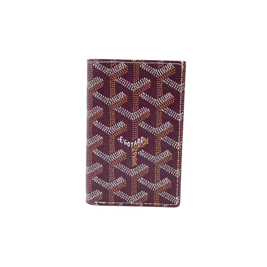 Goyard Saint Pierre Card Wallet Bordeaux