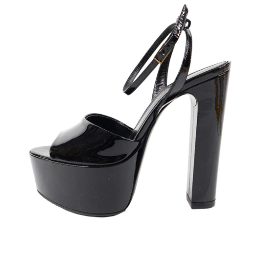 Saint Laurent Heels Patent Black 36