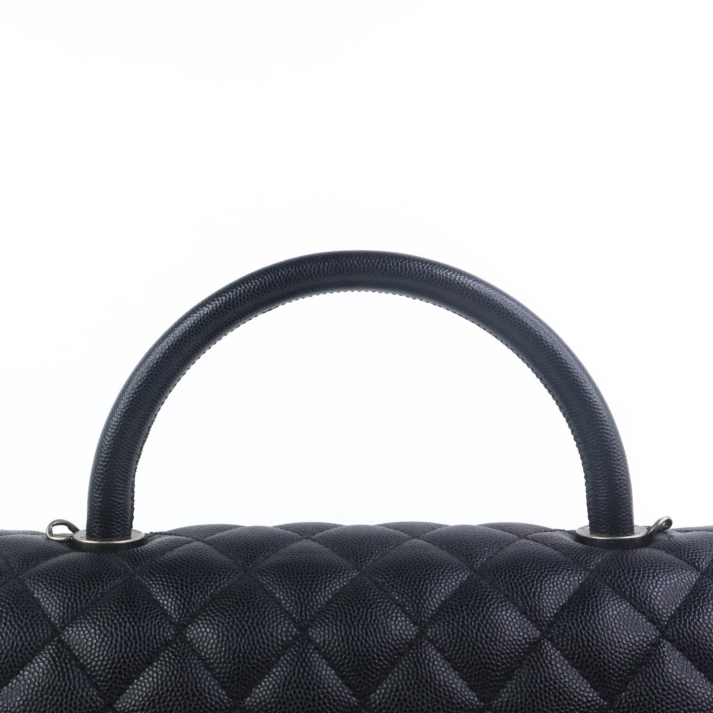 Chanel Coco Handle Medium Black Caviar