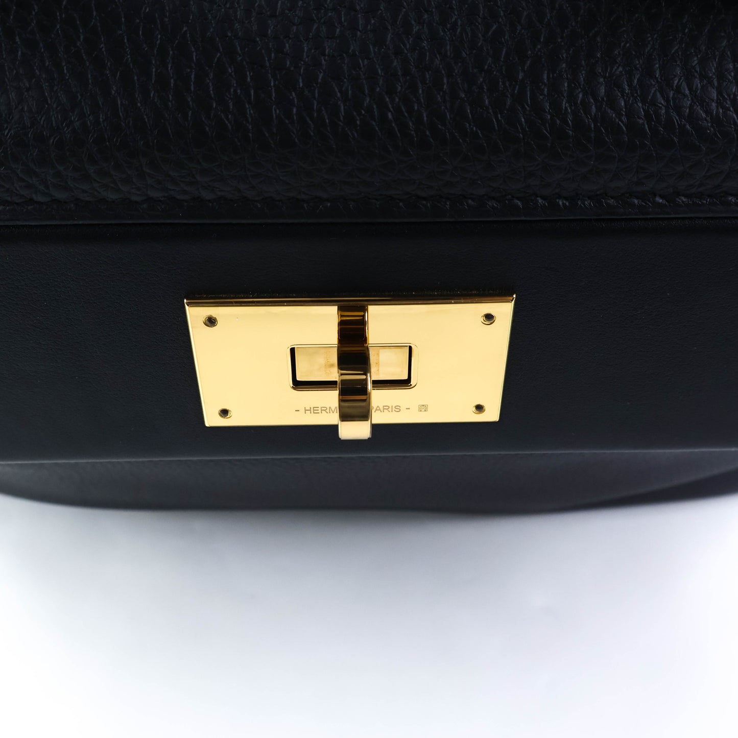 Hermes 24/24-35 Togo Swift Black GHW