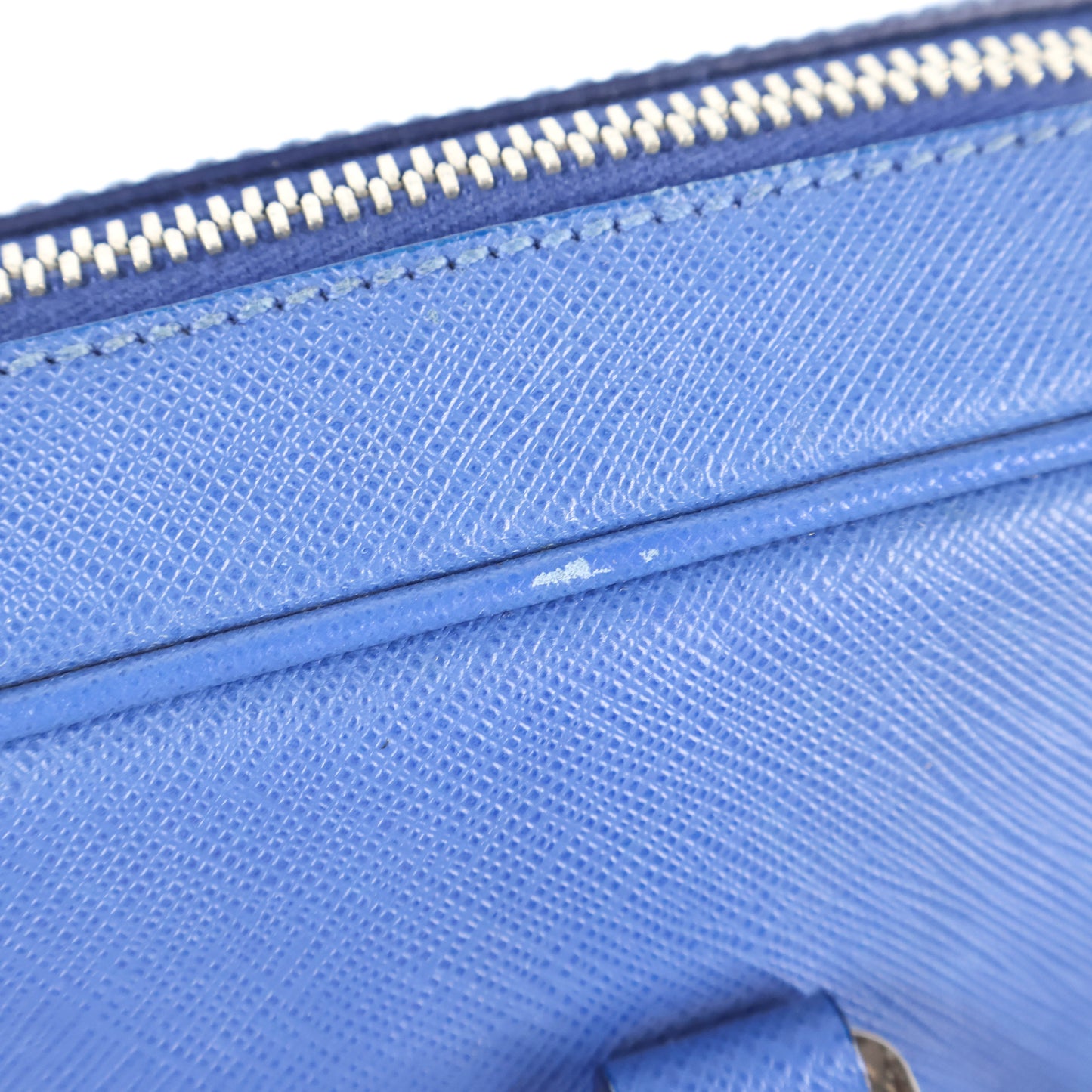 Prada Briefcase Saffiano Blue