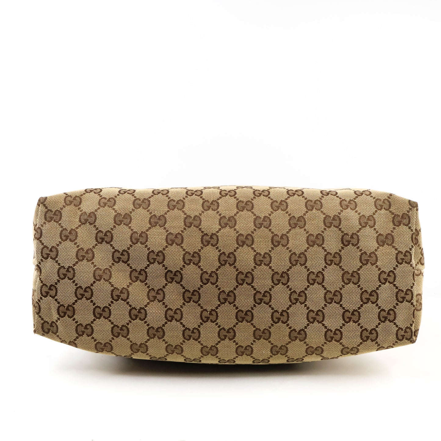 Gucci Messenger Bag Canvas Brown Green/Red