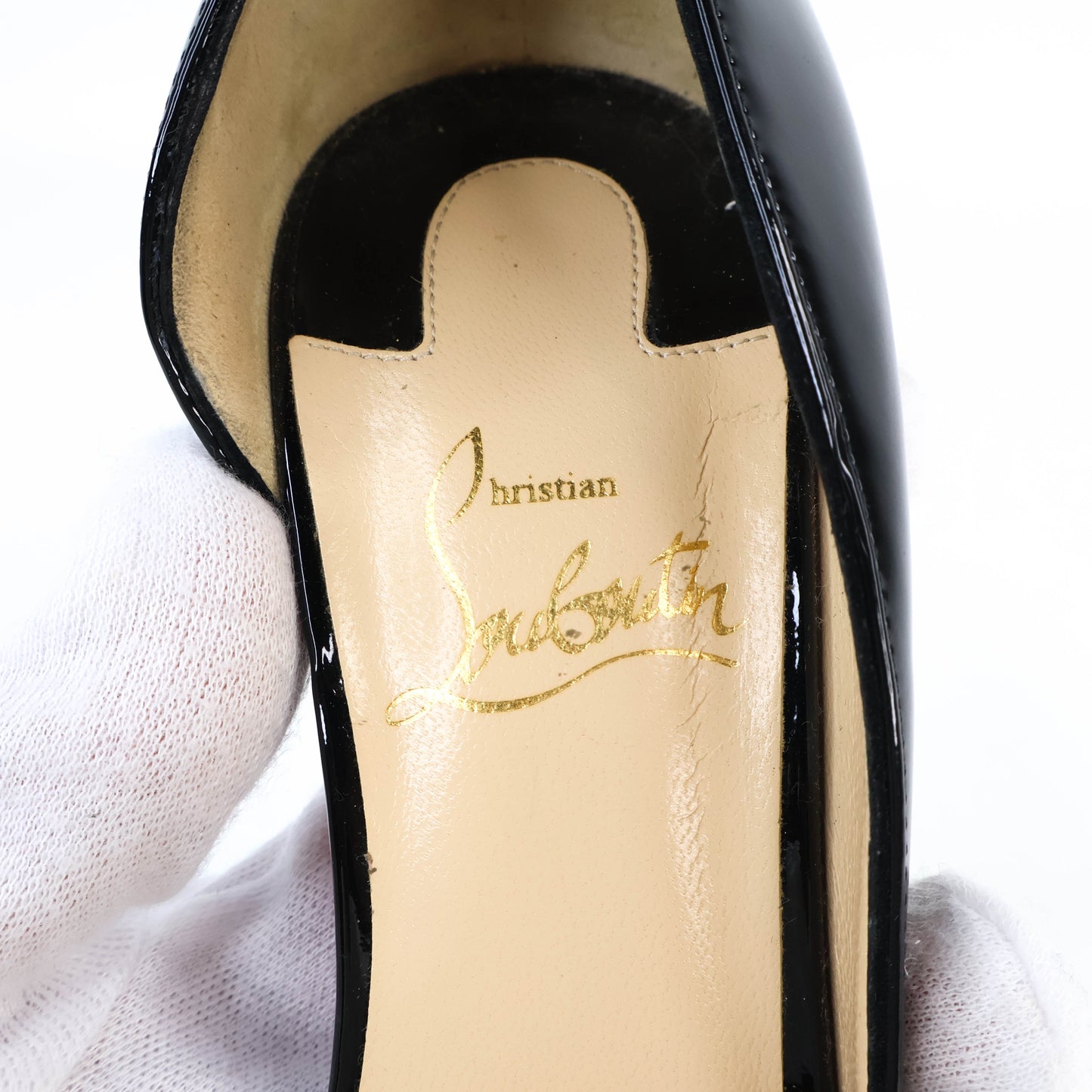 Christian Louboutin Pumps Black Patent 37