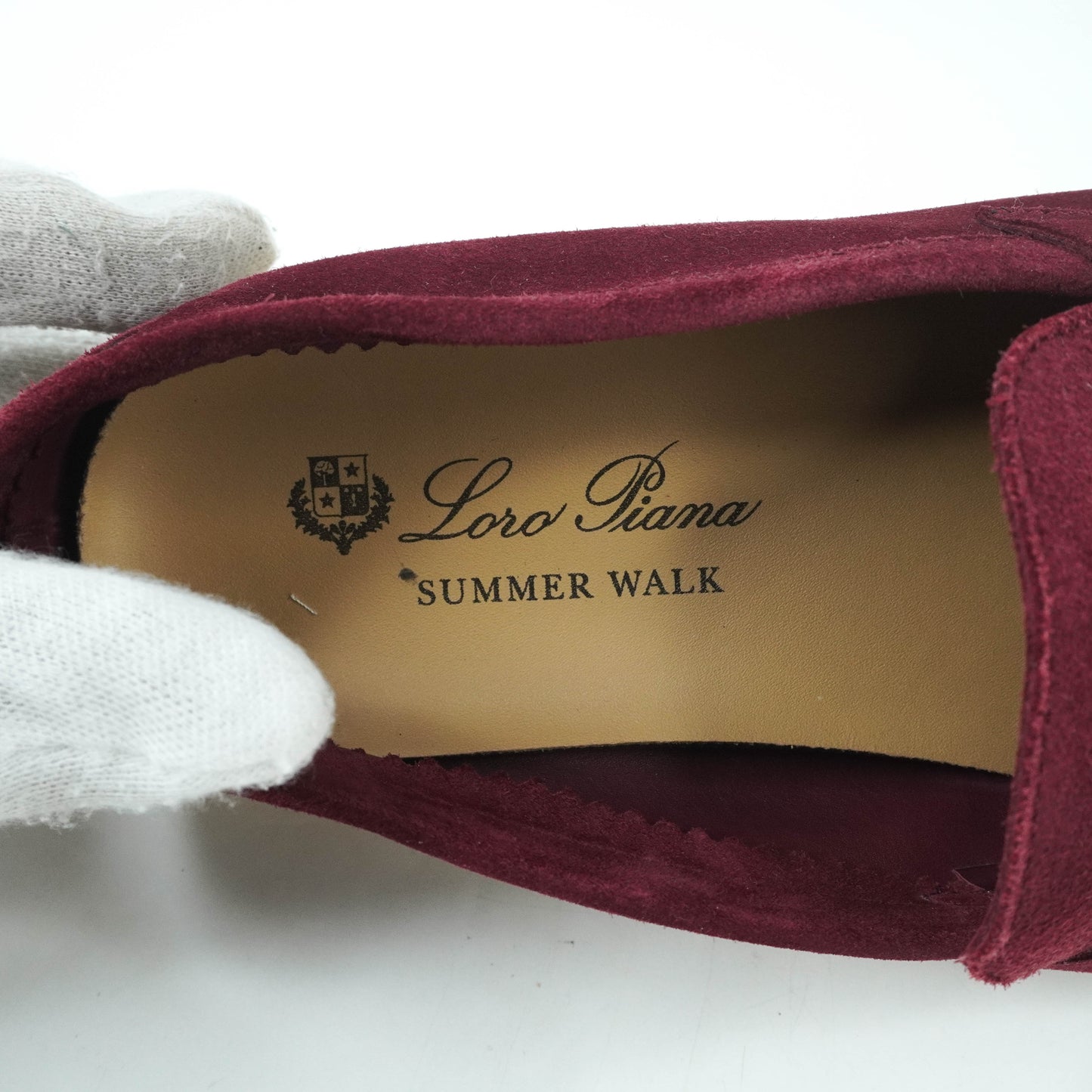 Loro Piana Summer Charm Walk Loafer Bright Amaranth 37.5