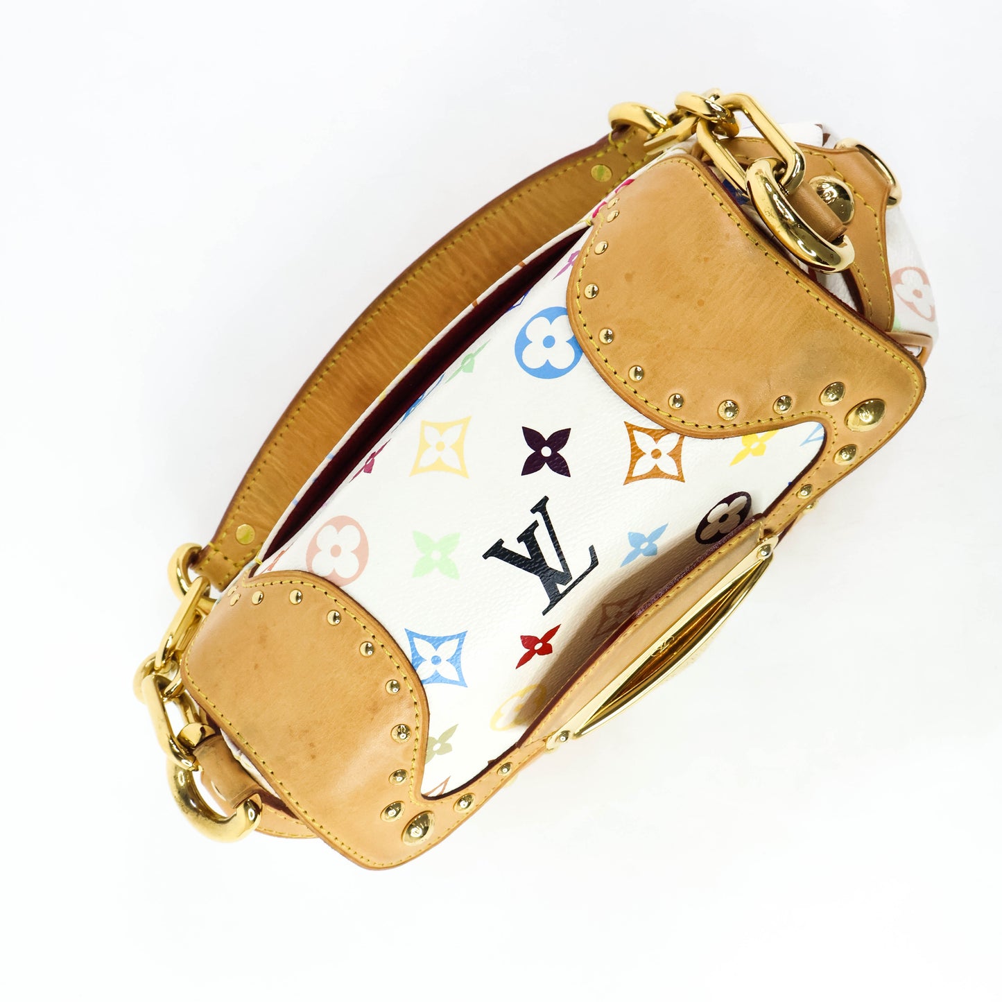 Louis vuitton Marilyn Multicolor White Monogram Handbags