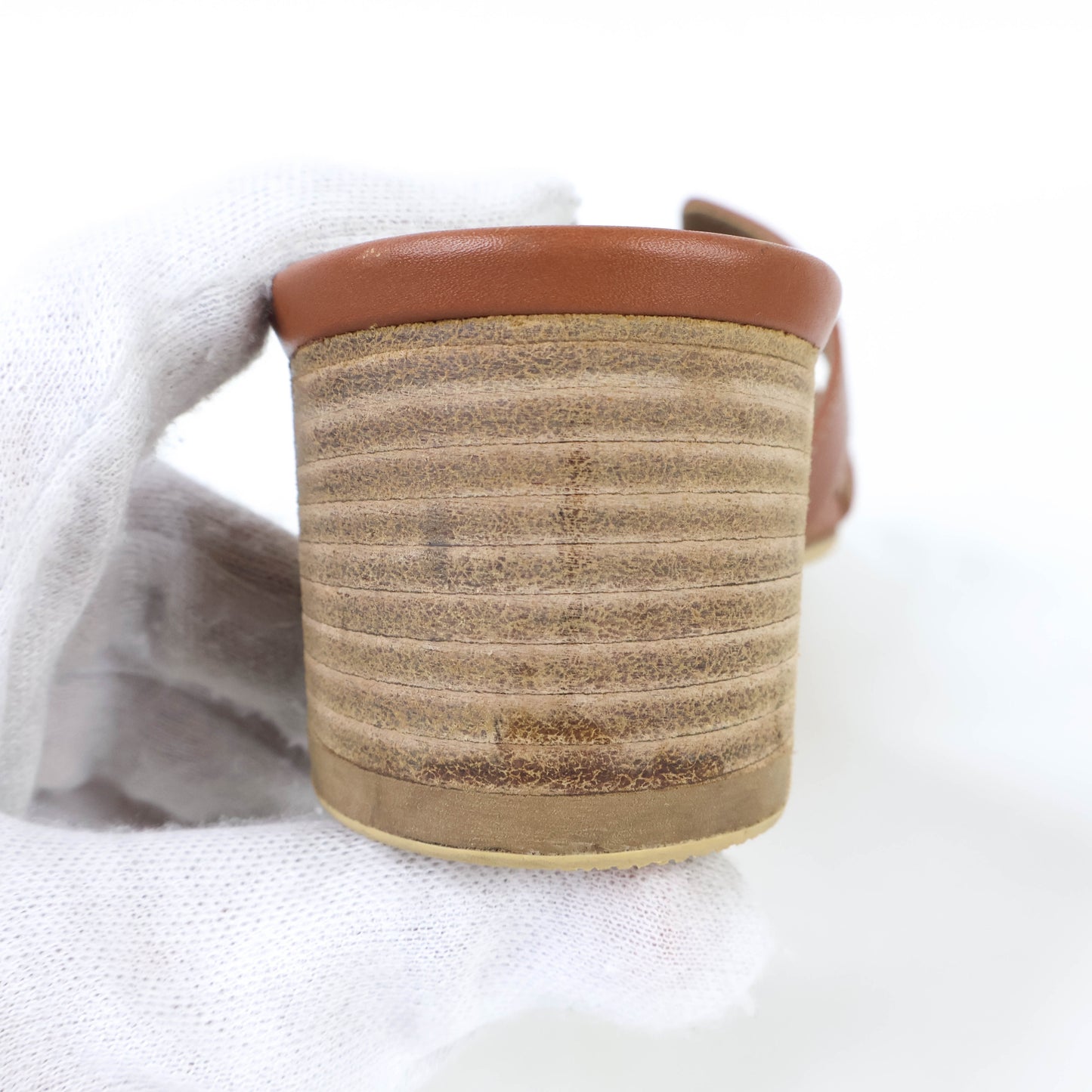 Hermes Oasis Sandals Gold 37